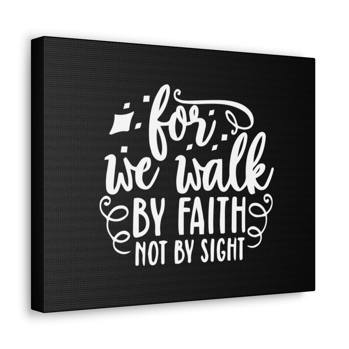 Scripture Walls For We Walk 2 Corinthians 5:7 Christian Wall Art Bible Verse Print Ready to Hang Unframed-Express Your Love Gifts