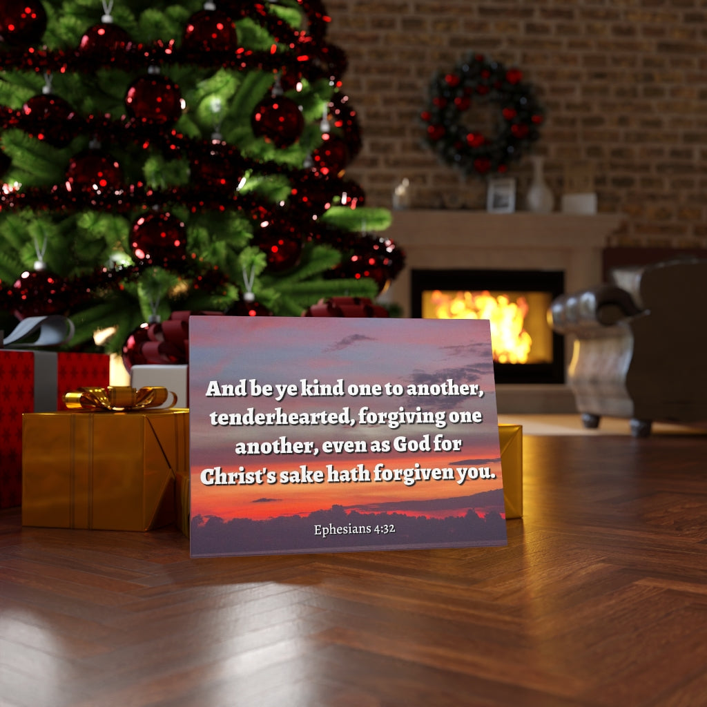 Scripture Walls Forgiven You Ephesians 4:32 Bible Verse Canvas Christian Wall Art Ready to Hang Unframed-Express Your Love Gifts
