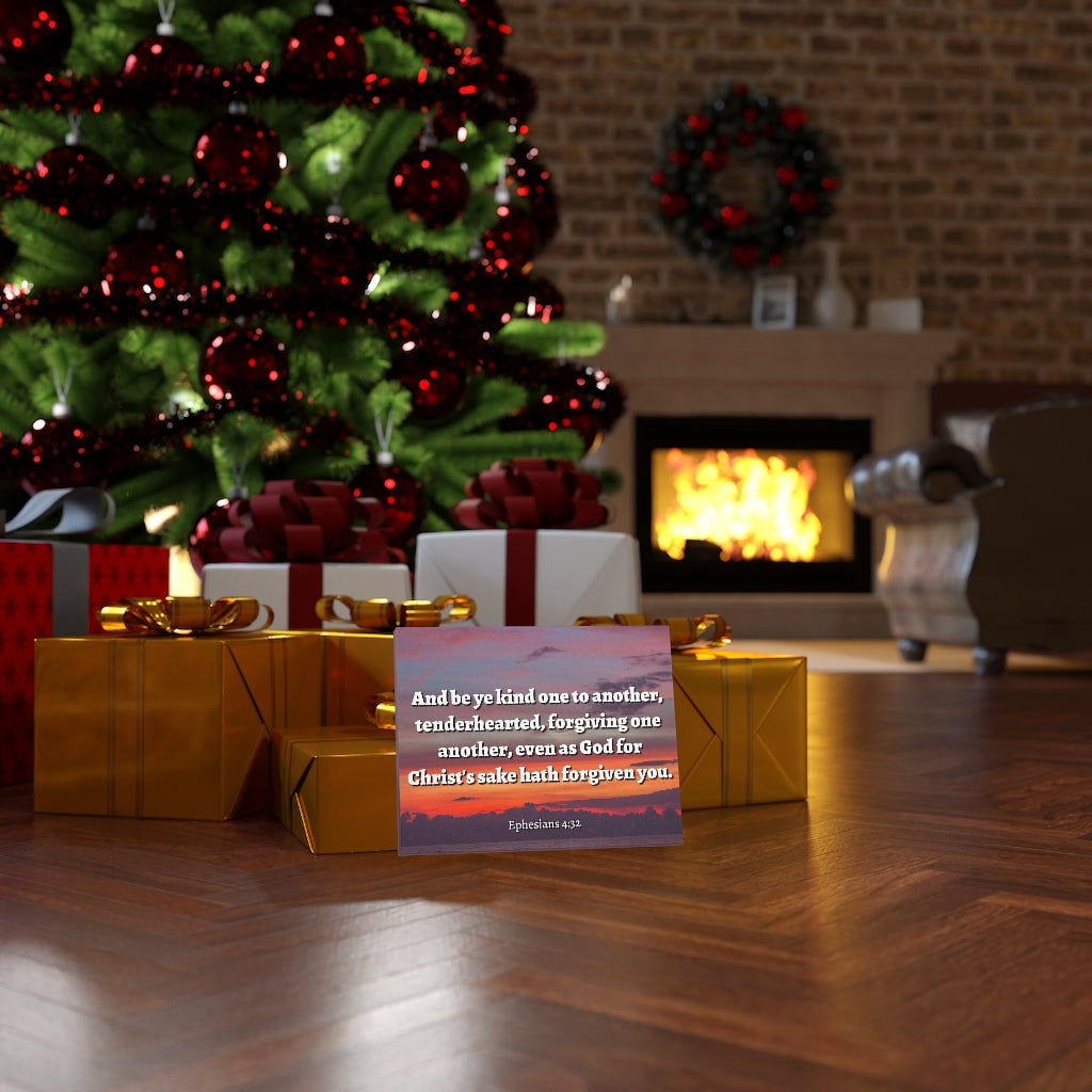 Scripture Walls Forgiven You Ephesians 4:32 Bible Verse Canvas Christian Wall Art Ready to Hang Unframed-Express Your Love Gifts