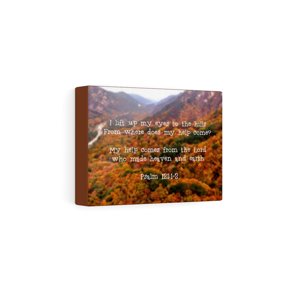 Scripture Walls From The Lord Psalm 121:1-2 Bible Verse Canvas Christian Wall Art Ready to Hang Unframed-Express Your Love Gifts