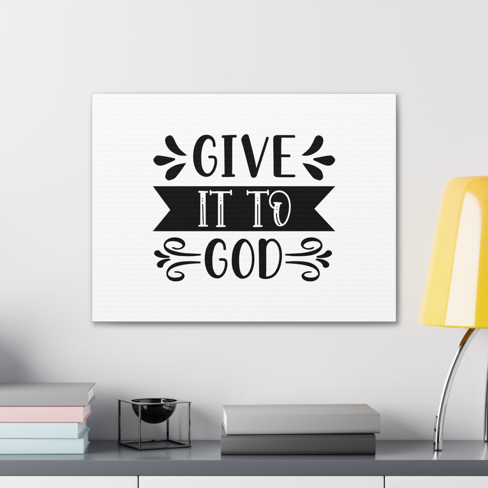 Scripture Walls Give It To God Acts 20:35 Christian Wall Art Bible Verse Print Ready to Hang Unframed-Express Your Love Gifts