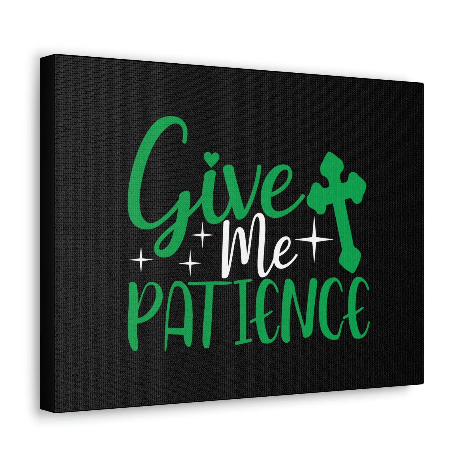 Scripture Walls Give Me Patience Romans 12:12 Christian Wall Art Bible Verse Print Ready to Hang Unframed-Express Your Love Gifts