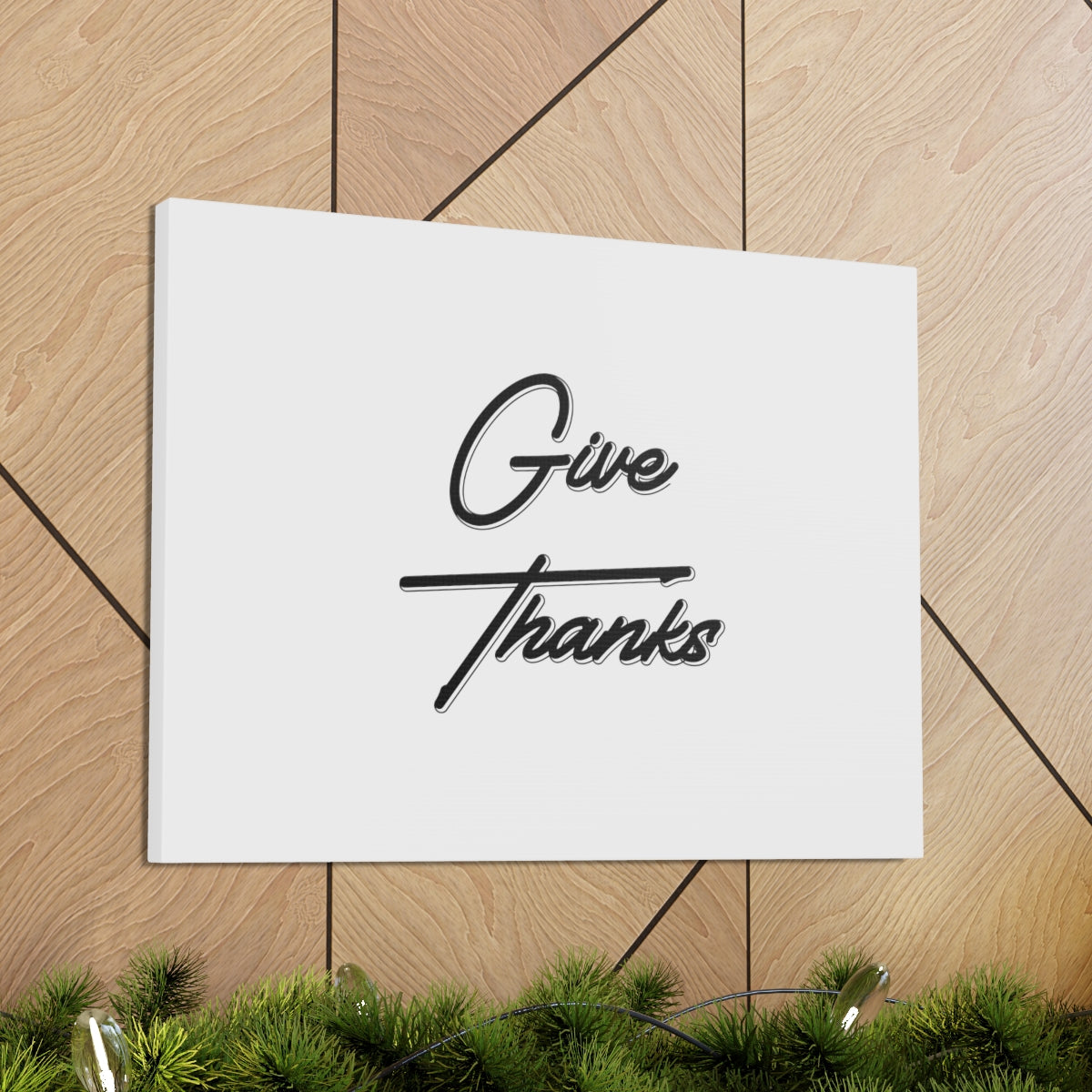 Scripture Walls Give Thanks Colossians 3:15 Christian Wall Art Bible Verse Print Ready to Hang Unframed-Express Your Love Gifts