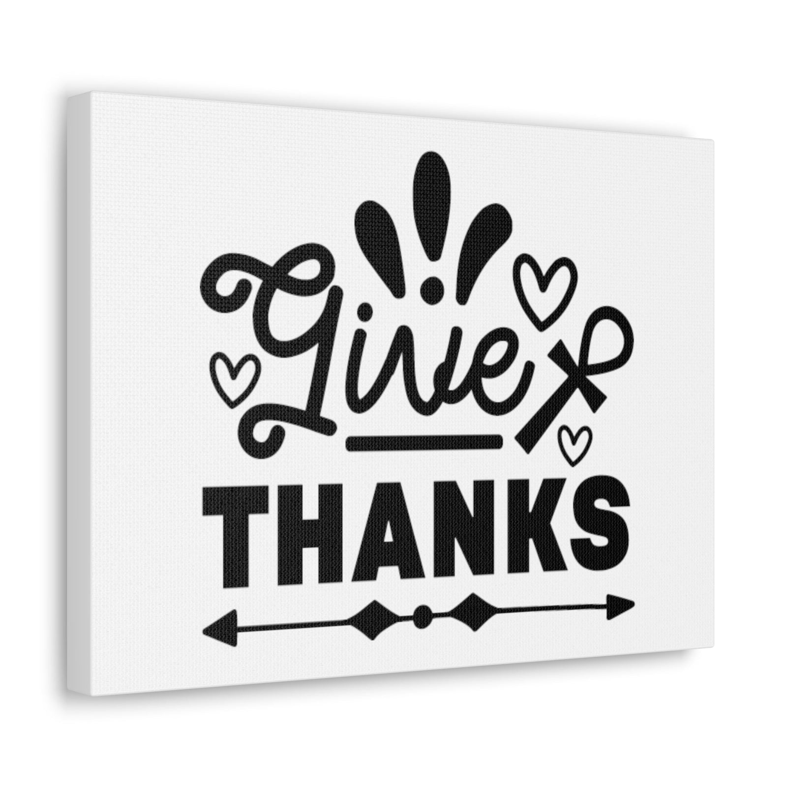 Scripture Walls Give Thanks Colossians 3:17 Hearts Christian Wall Art Bible Verse Print Ready to Hang Unframed-Express Your Love Gifts