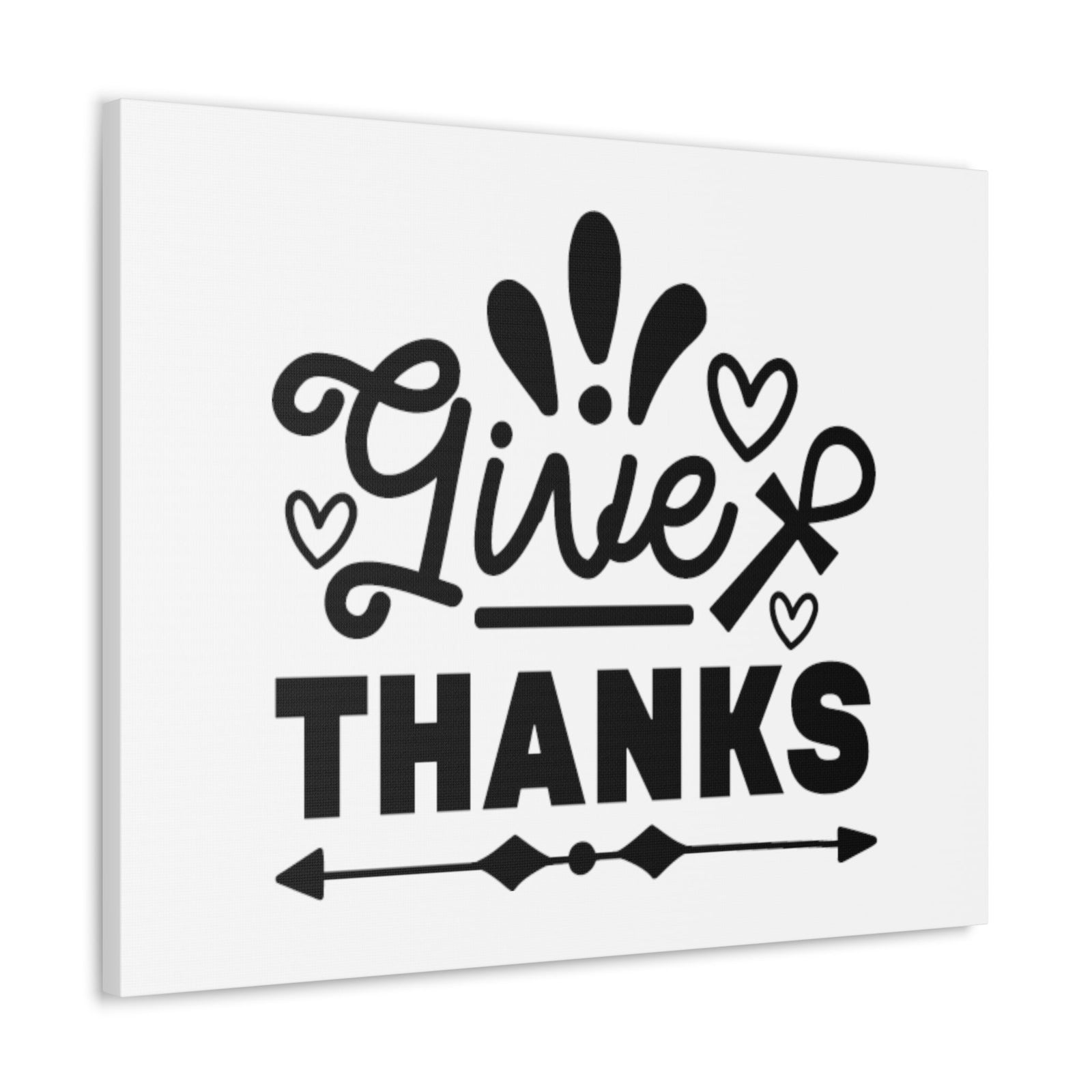 Scripture Walls Give Thanks Colossians 3:17 Hearts Christian Wall Art Bible Verse Print Ready to Hang Unframed-Express Your Love Gifts