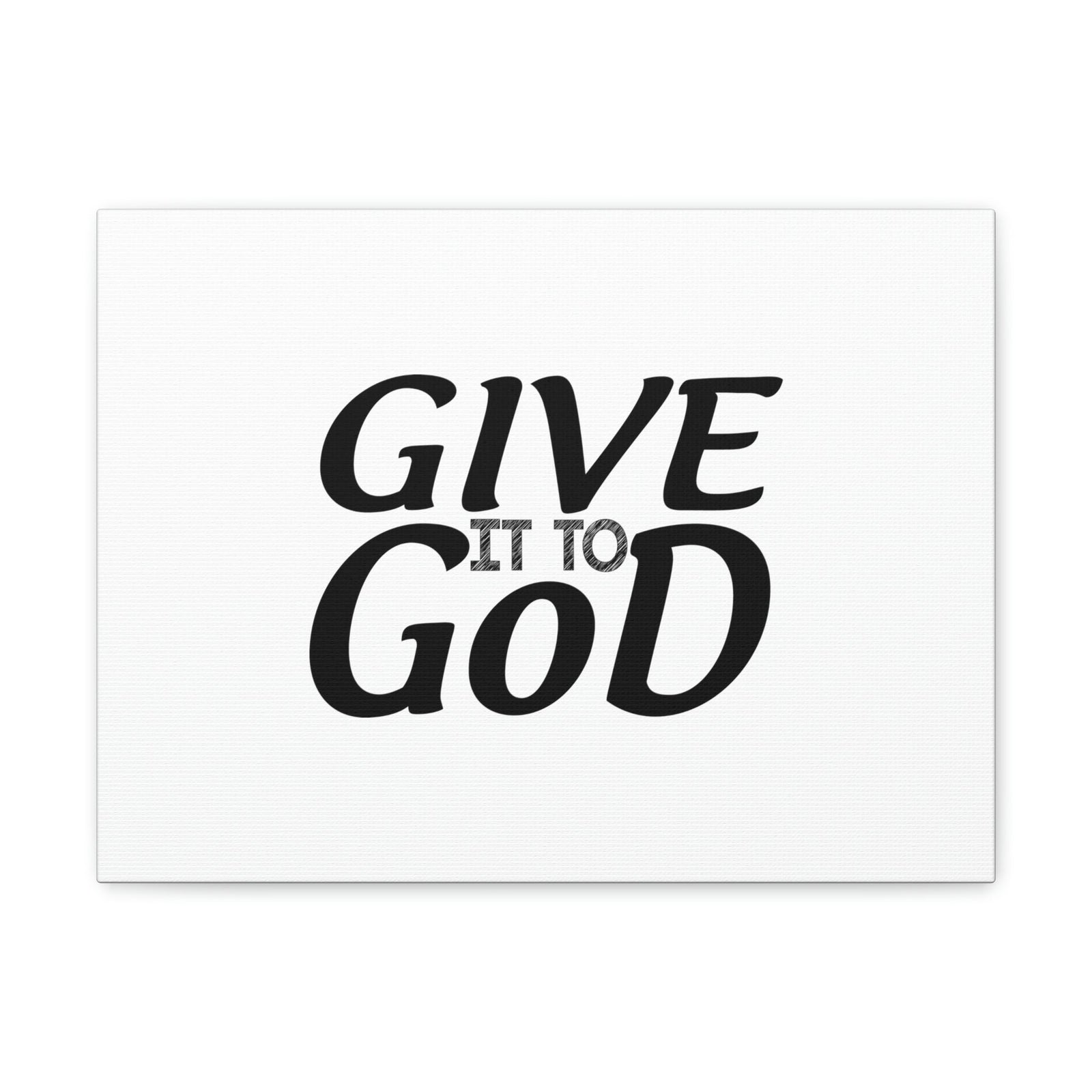 Scripture Walls Give To God Psalm 55:22 Christian Wall Art Bible Verse Print Ready to Hang Unframed-Express Your Love Gifts