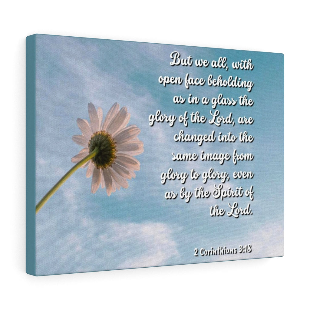 Scripture Walls Glory Of The Lord 2 Corinthians 3:18 Bible Verse Canvas Christian Wall Art Ready to Hang Unframed-Express Your Love Gifts