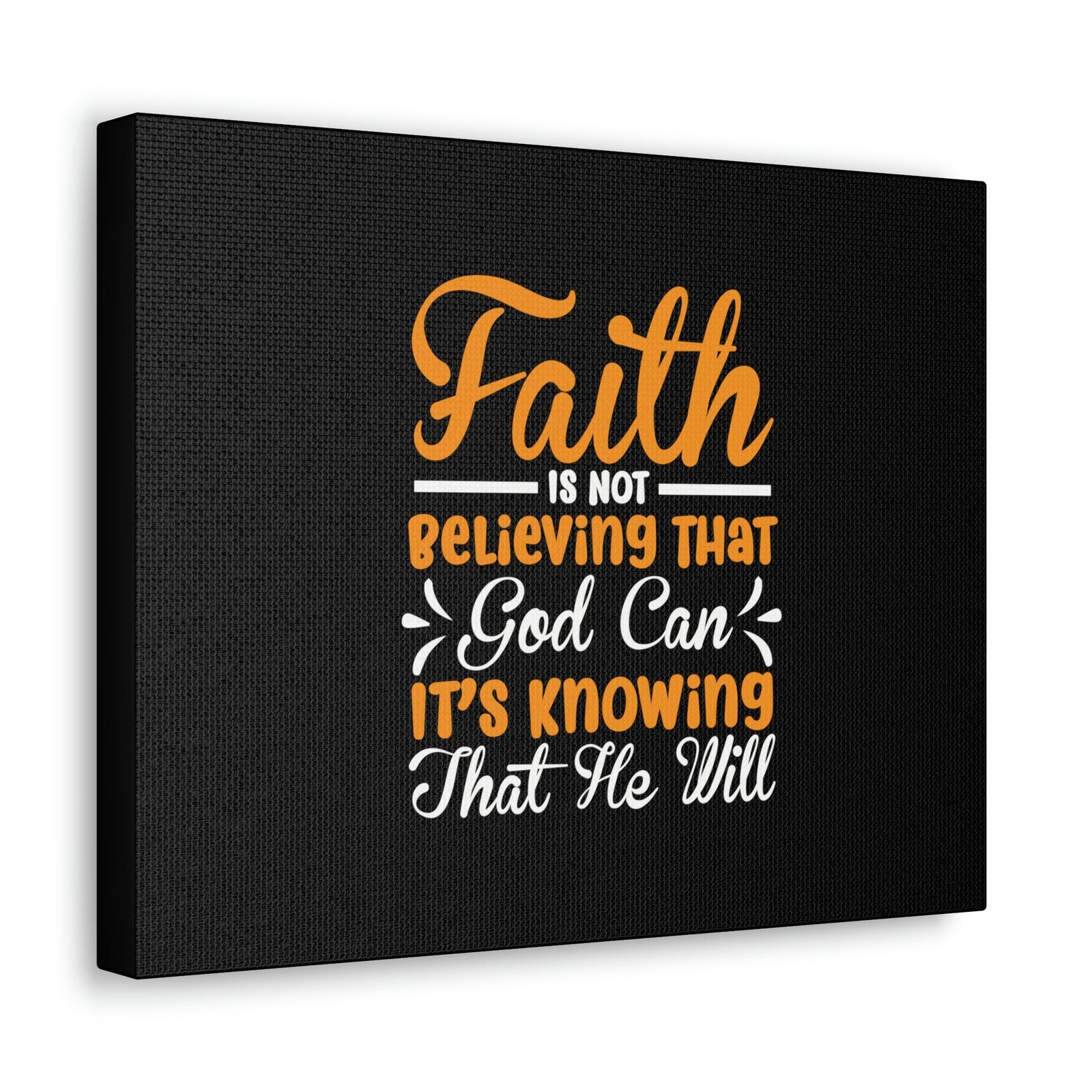 Scripture Walls God Can It's Knowing That He Will Proverbs 3:5-6 Christian Wall Art Bible Verse Print Ready to Hang Unframed-Express Your Love Gifts