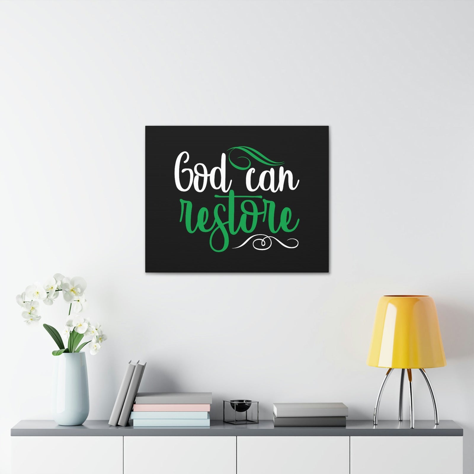 Scripture Walls God Can Restore 1 Peter 5:10 Christian Wall Art Bible Verse Print Ready to Hang Unframed-Express Your Love Gifts
