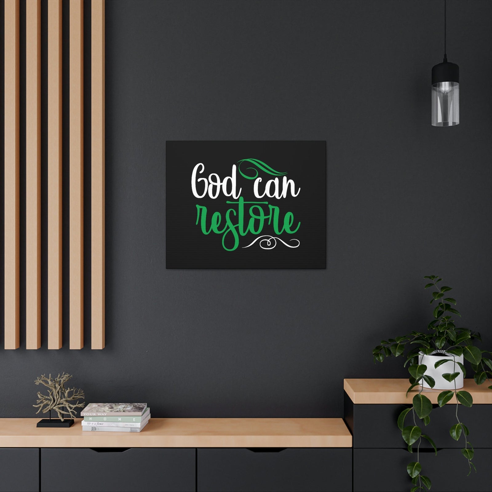 Scripture Walls God Can Restore 1 Peter 5:10 Christian Wall Art Bible Verse Print Ready to Hang Unframed-Express Your Love Gifts
