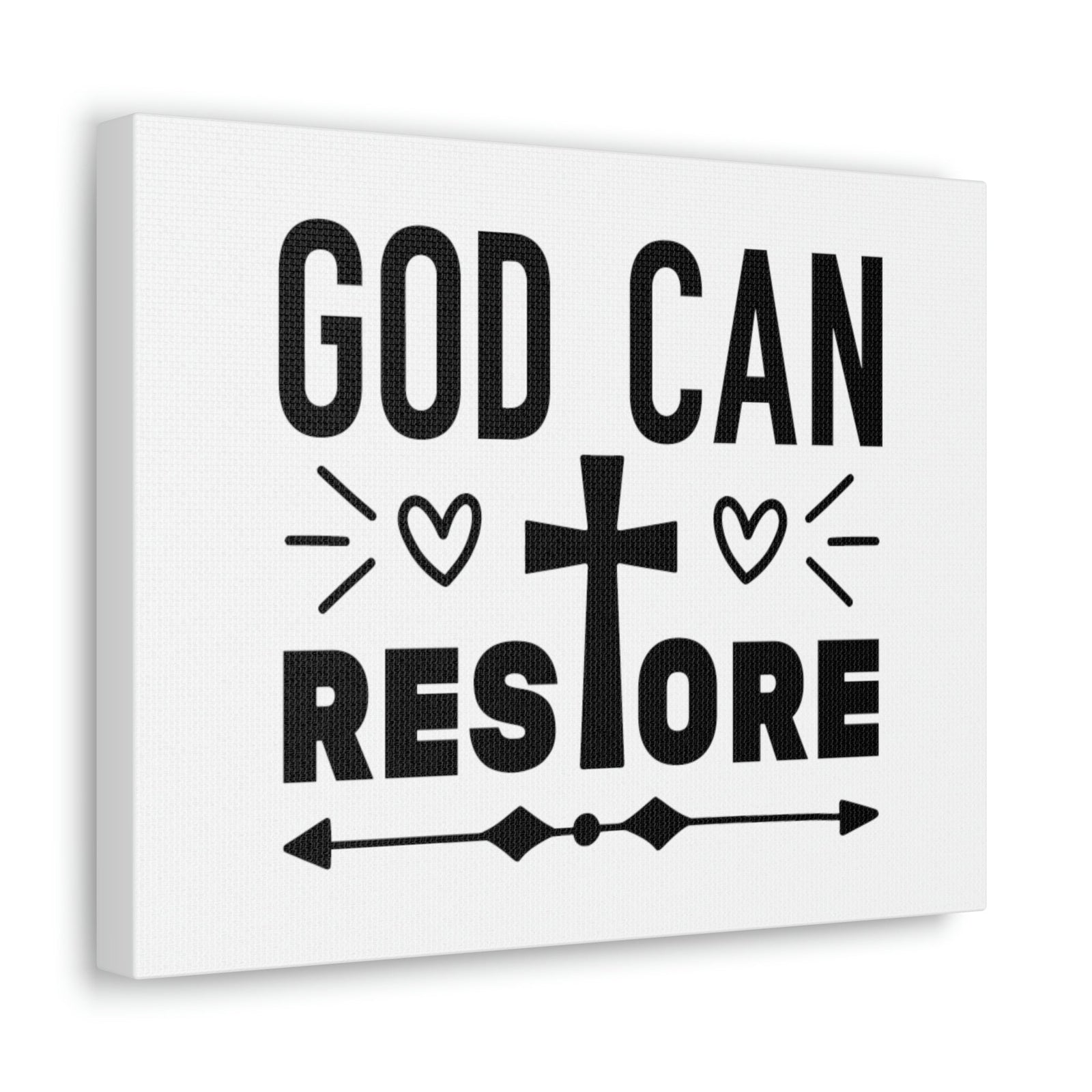 Scripture Walls God Can Restore 2 Corinthians 5:17 Christian Wall Art Bible Verse Print Ready to Hang Unframed-Express Your Love Gifts