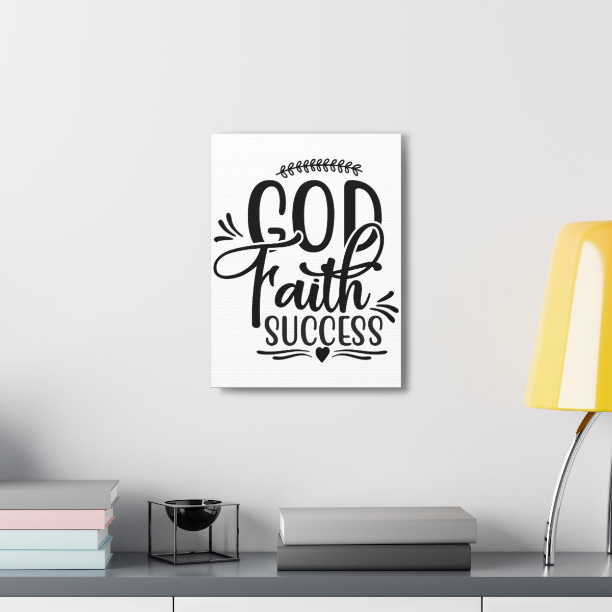 Scripture Walls God Faith Success Proverbs 16:3 Christian Wall Art Print Ready to Hang Unframed-Express Your Love Gifts