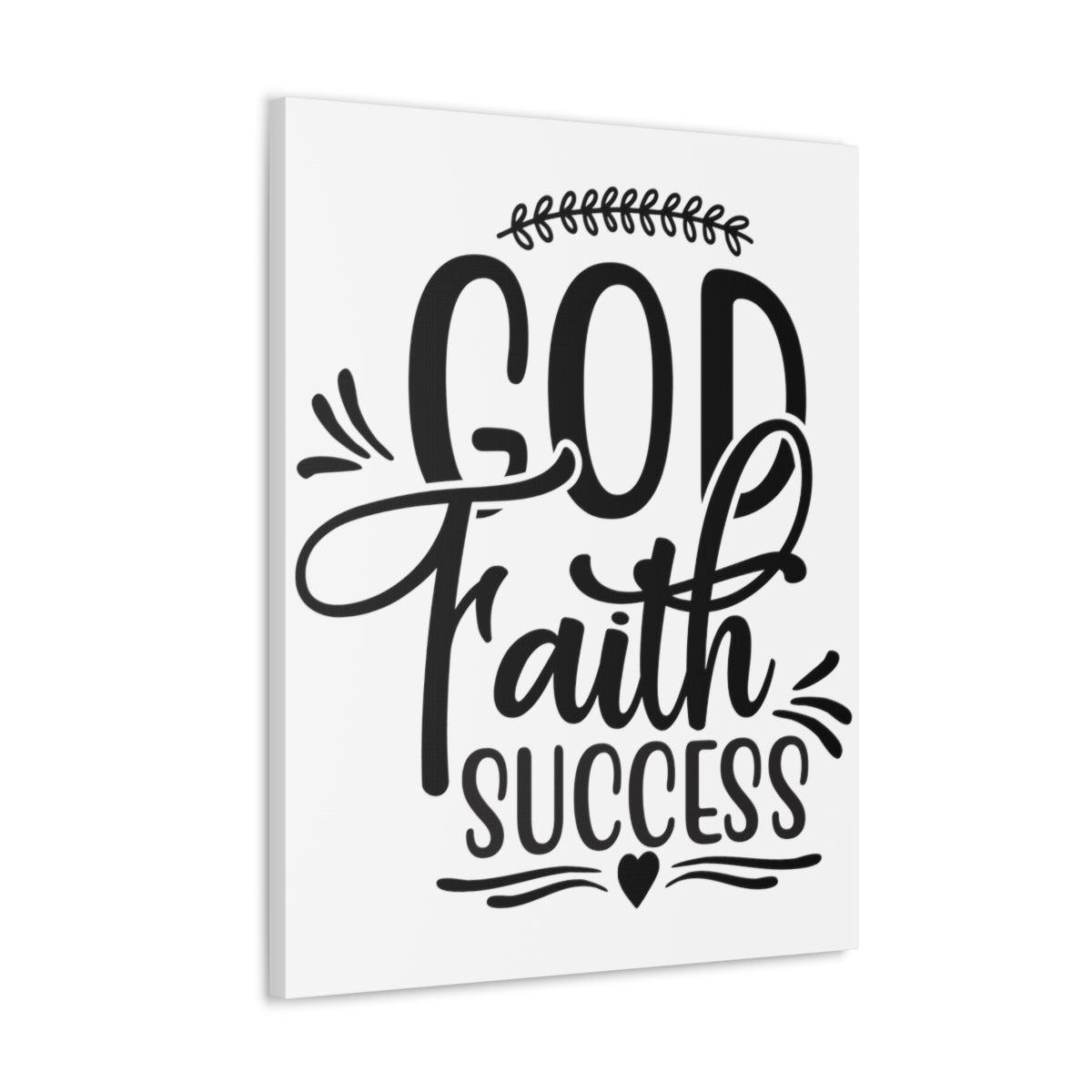 Scripture Walls God Faith Success Proverbs 16:3 Christian Wall Art Print Ready to Hang Unframed-Express Your Love Gifts