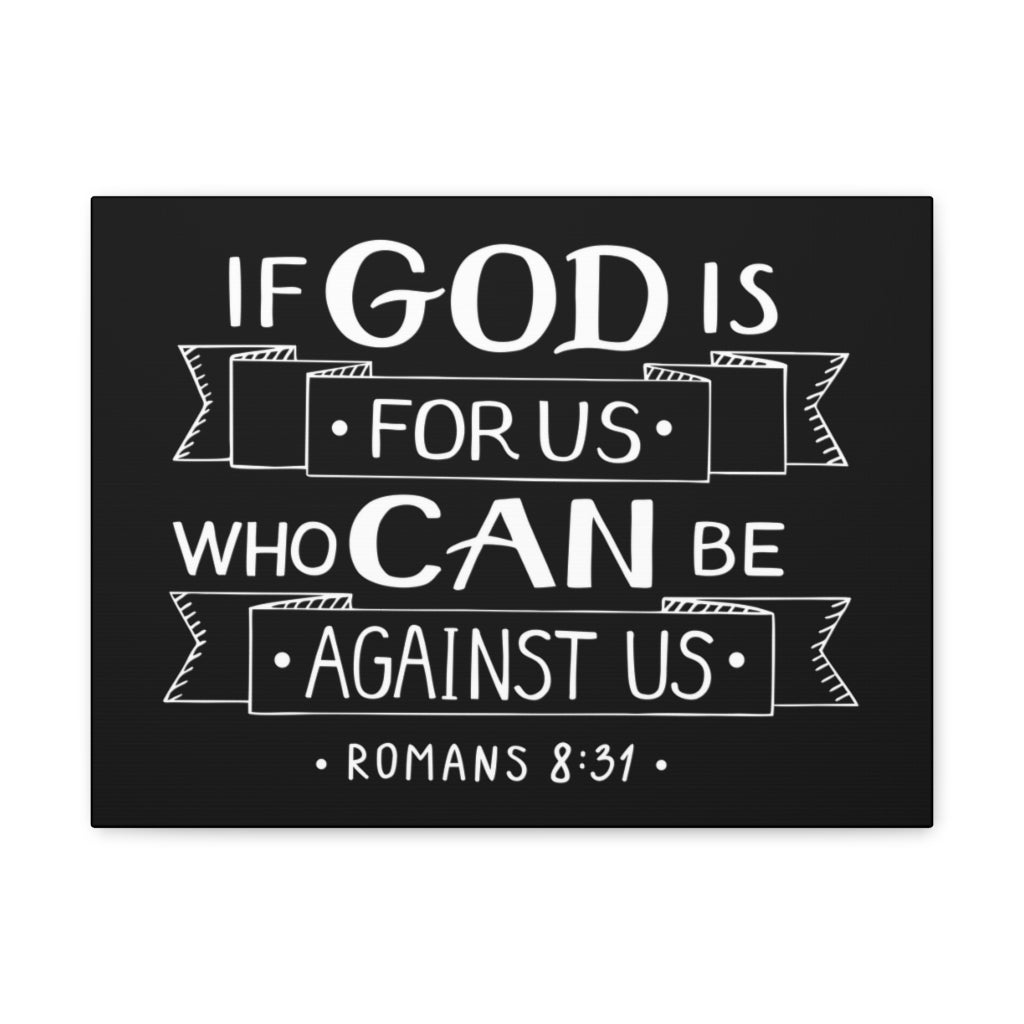 Scripture Walls God For Us Matthew 6:33 Bible Verse Canvas Christian Wall Art Ready to Hang Unframed-Express Your Love Gifts