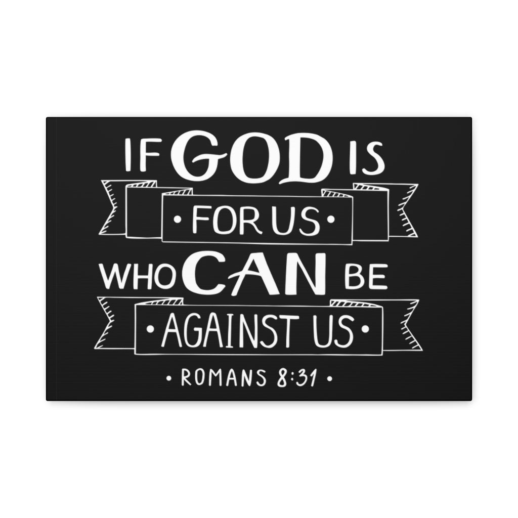 Scripture Walls God For Us Matthew 6:33 Bible Verse Canvas Christian Wall Art Ready to Hang Unframed-Express Your Love Gifts