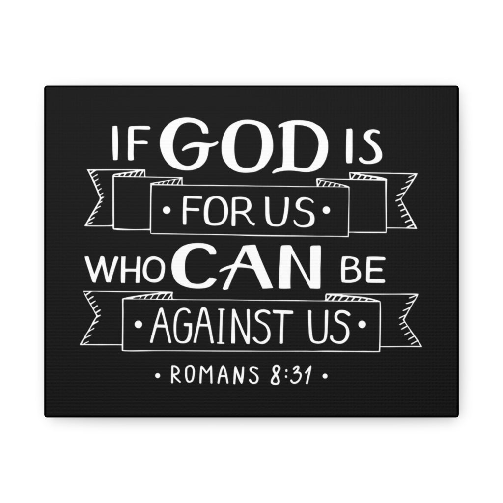 Scripture Walls God For Us Matthew 6:33 Bible Verse Canvas Christian Wall Art Ready to Hang Unframed-Express Your Love Gifts