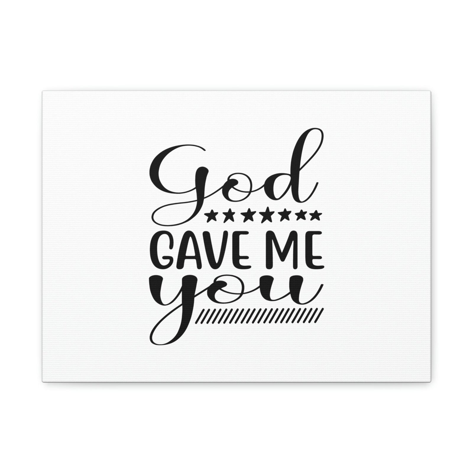 Scripture Walls God Gave Me You James 1:17 Christian Wall Art Bible Verse Print Ready to Hang Unframed-Express Your Love Gifts