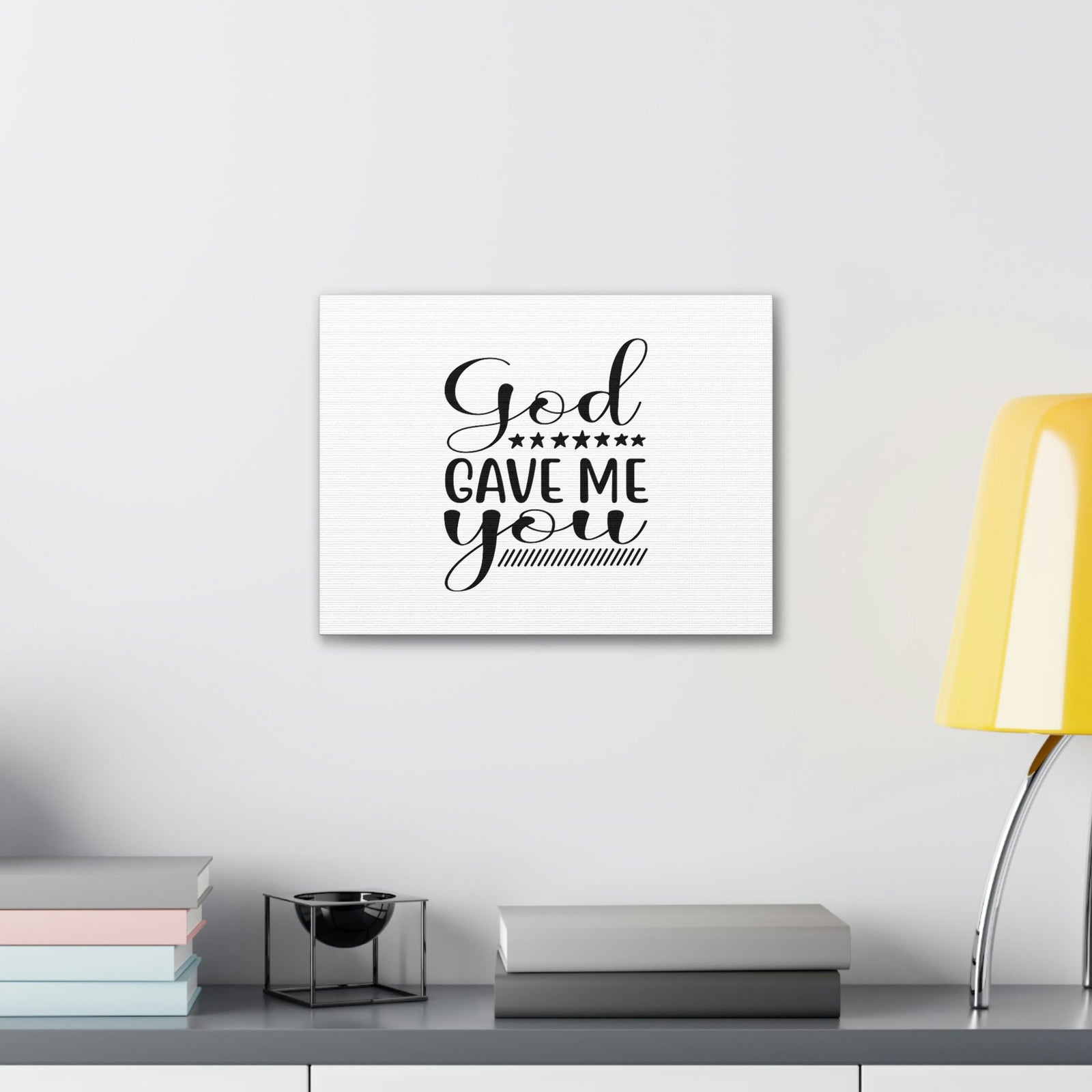 Scripture Walls God Gave Me You James 1:17 Christian Wall Art Bible Verse Print Ready to Hang Unframed-Express Your Love Gifts