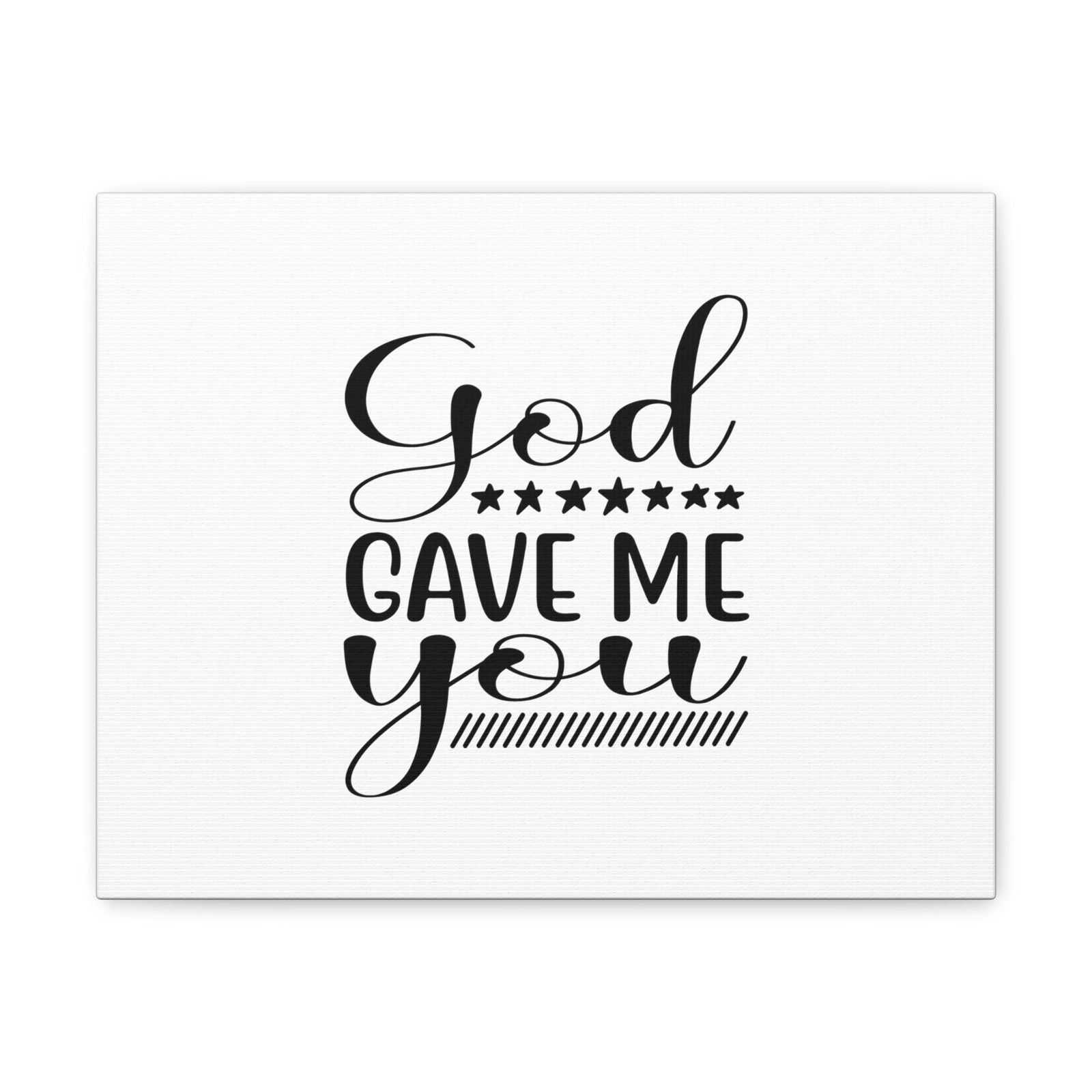 Scripture Walls God Gave Me You James 1:17 Christian Wall Art Bible Verse Print Ready to Hang Unframed-Express Your Love Gifts