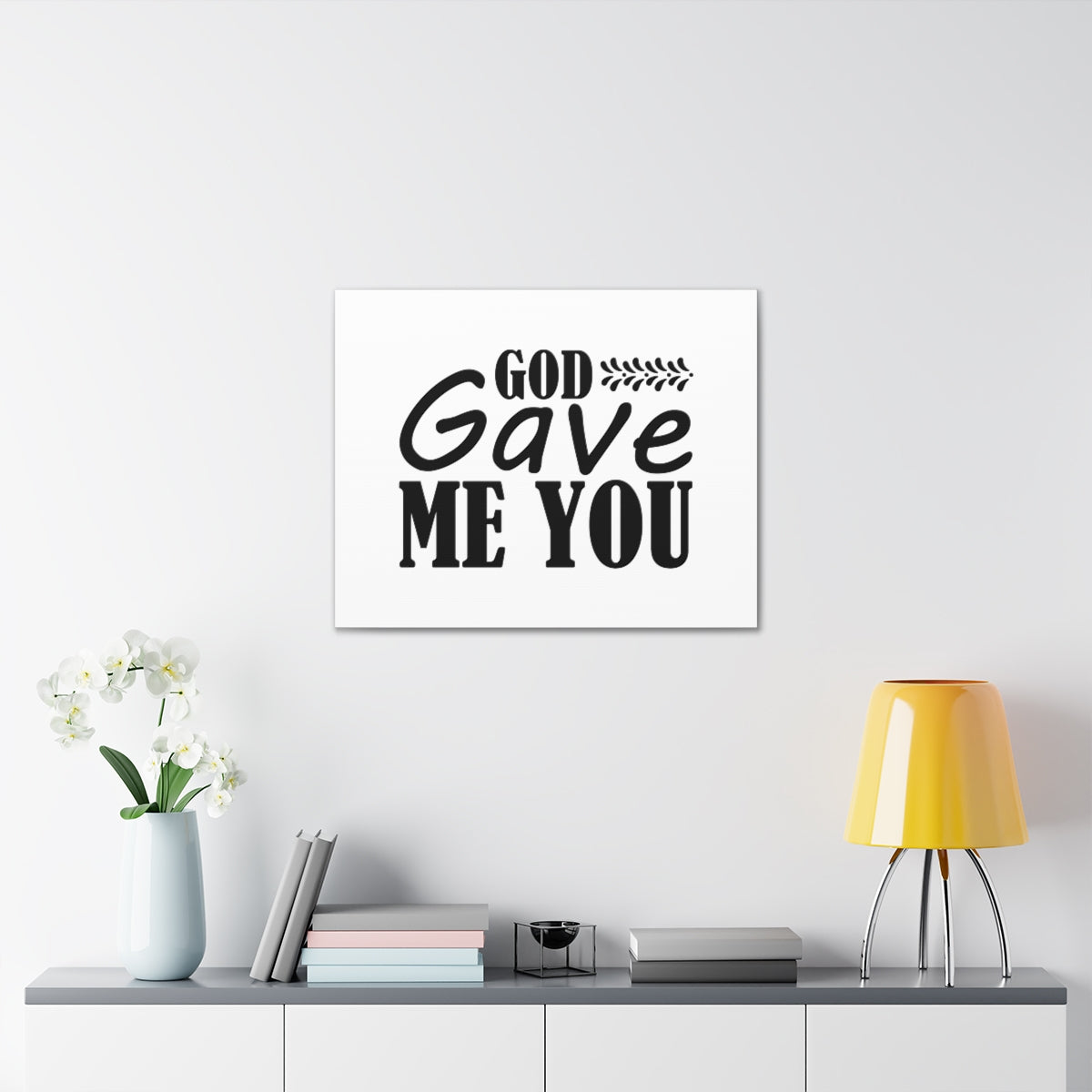 Scripture Walls God Gave Me You James 4:6 Christian Wall Art Bible Verse Print Ready to Hang Unframed-Express Your Love Gifts