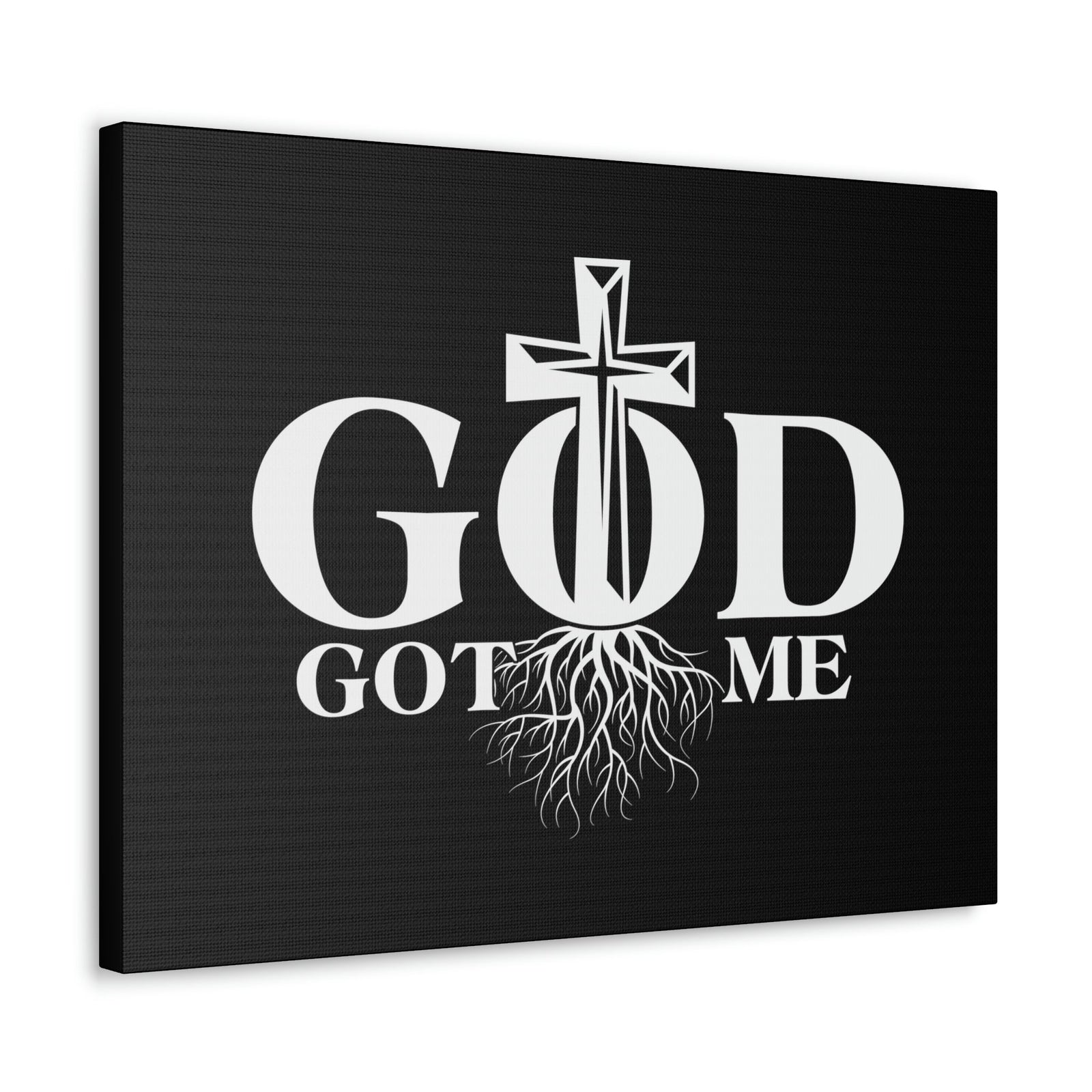 Scripture Walls God Got Me Isaiah 41:13 Roots Christian Wall Art Bible Verse Print Ready to Hang Unframed-Express Your Love Gifts