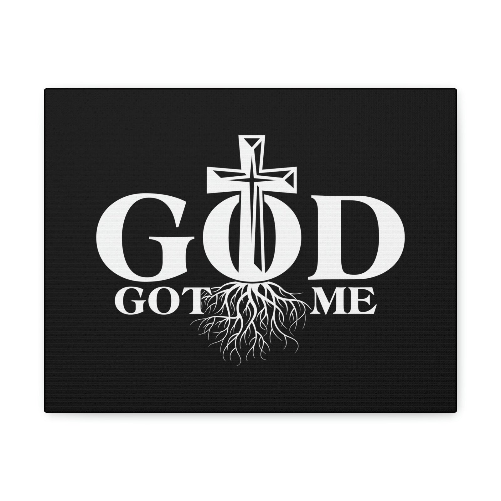 Scripture Walls God Got Me Isaiah 41:13 Roots Christian Wall Art Bible Verse Print Ready to Hang Unframed-Express Your Love Gifts