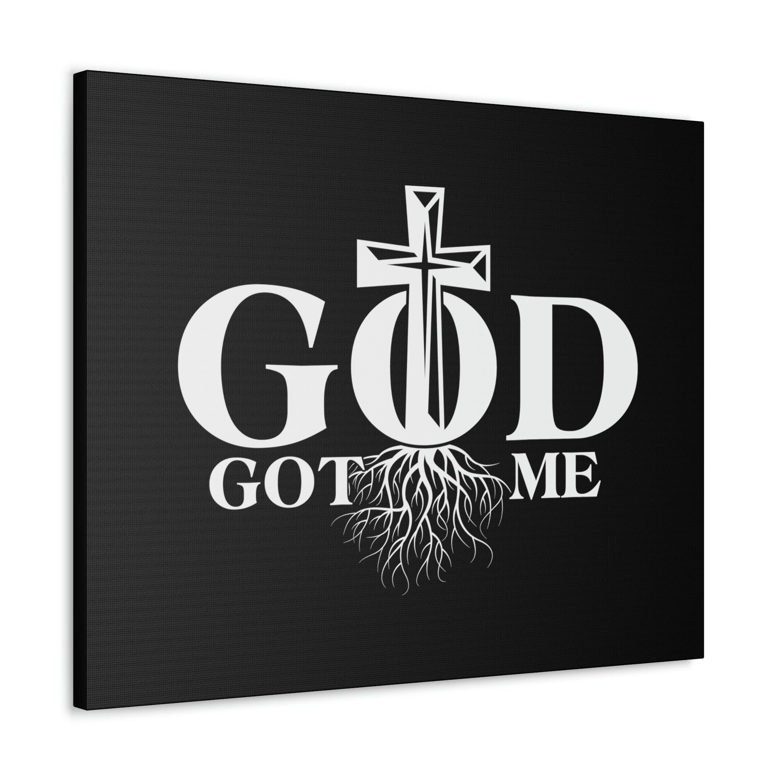 Scripture Walls God Got Me Isaiah 41:13 Roots Christian Wall Art Bible Verse Print Ready to Hang Unframed-Express Your Love Gifts