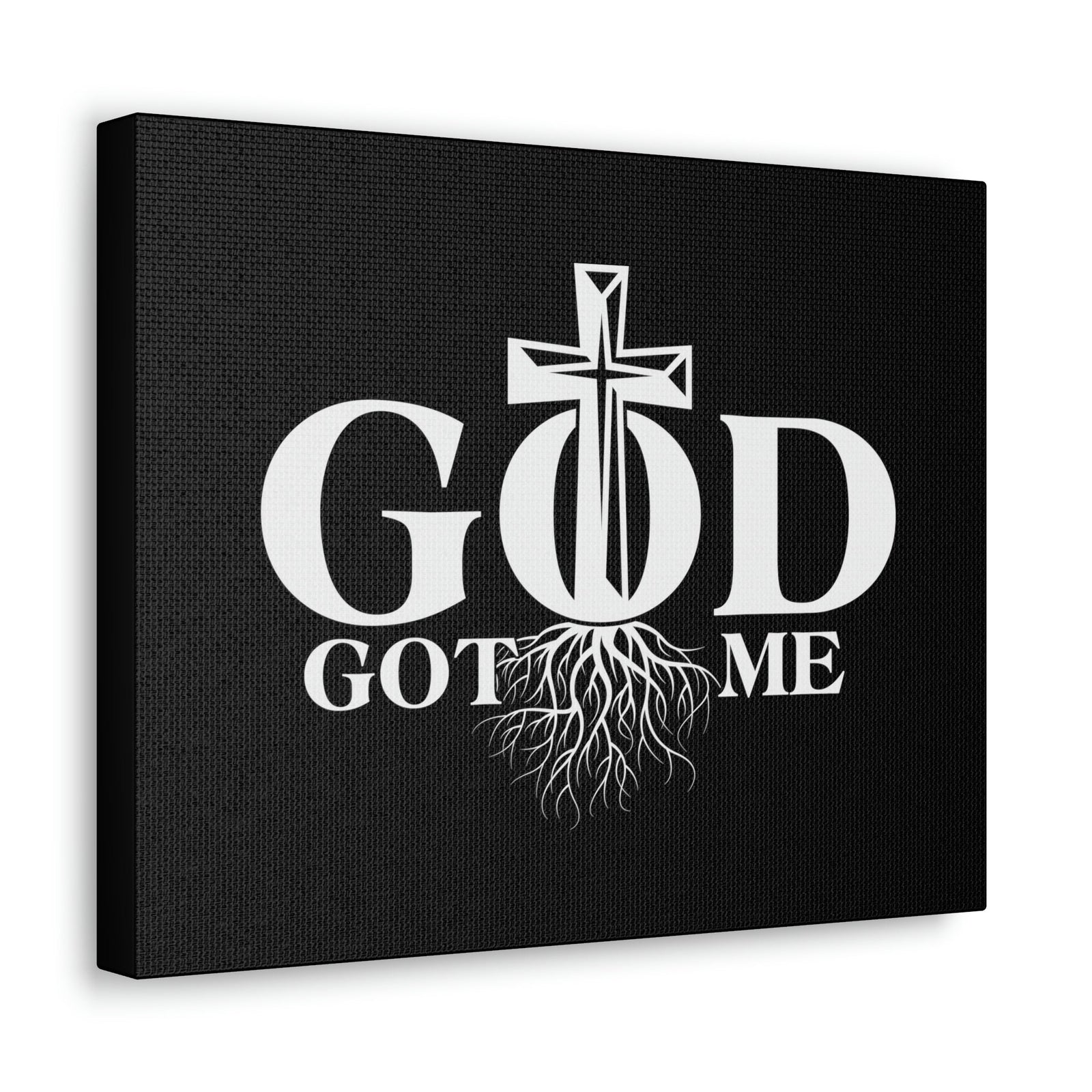 Scripture Walls God Got Me Isaiah 41:13 Roots Christian Wall Art Bible Verse Print Ready to Hang Unframed-Express Your Love Gifts