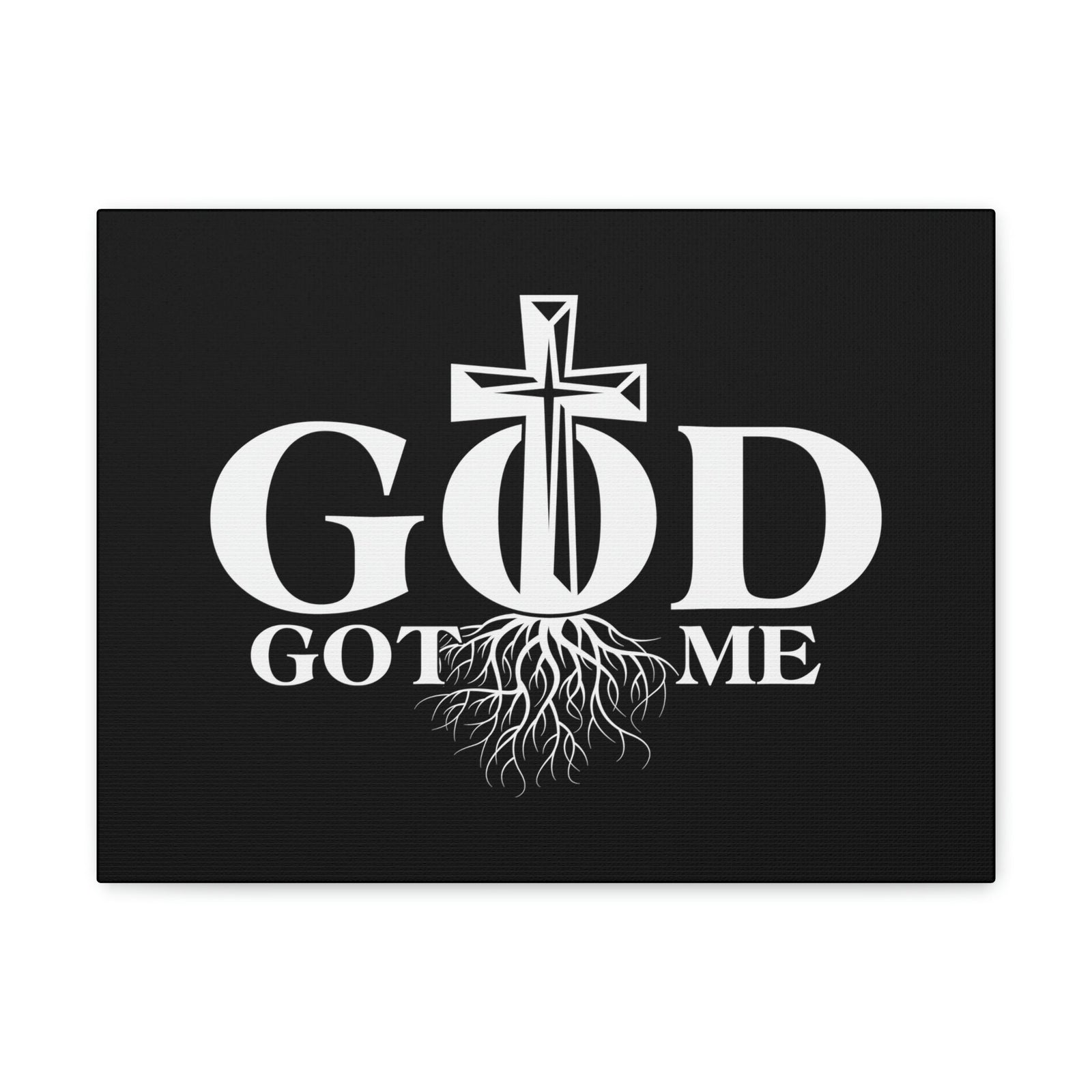 Scripture Walls God Got Me Isaiah 41:13 Roots Christian Wall Art Bible Verse Print Ready to Hang Unframed-Express Your Love Gifts
