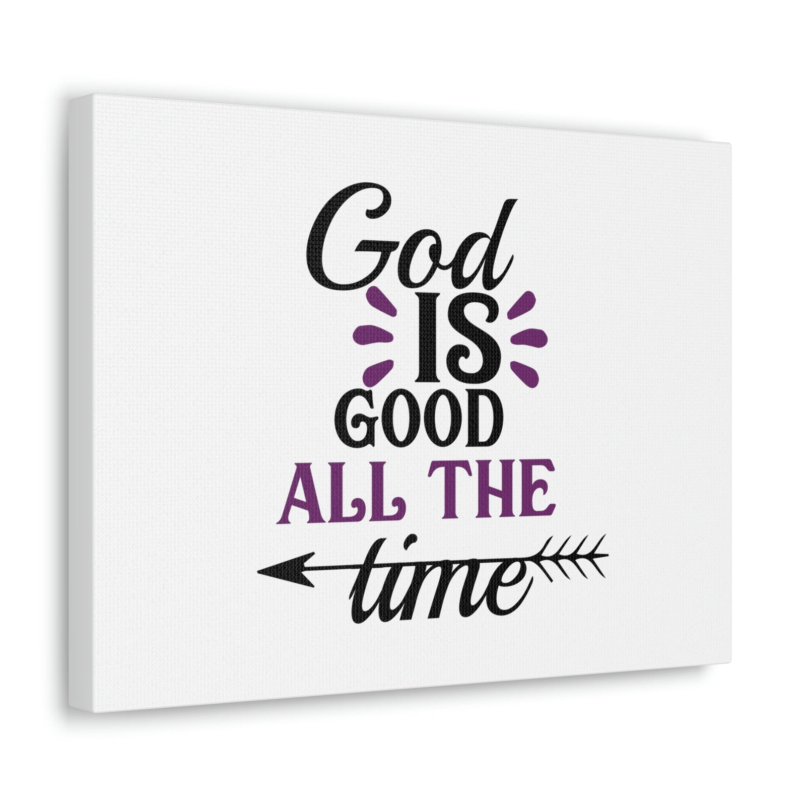 Scripture Walls God Is Good All The Time Psalm 100:5 Christian Wall Art Bible Verse Print Ready to Hang Unframed-Express Your Love Gifts