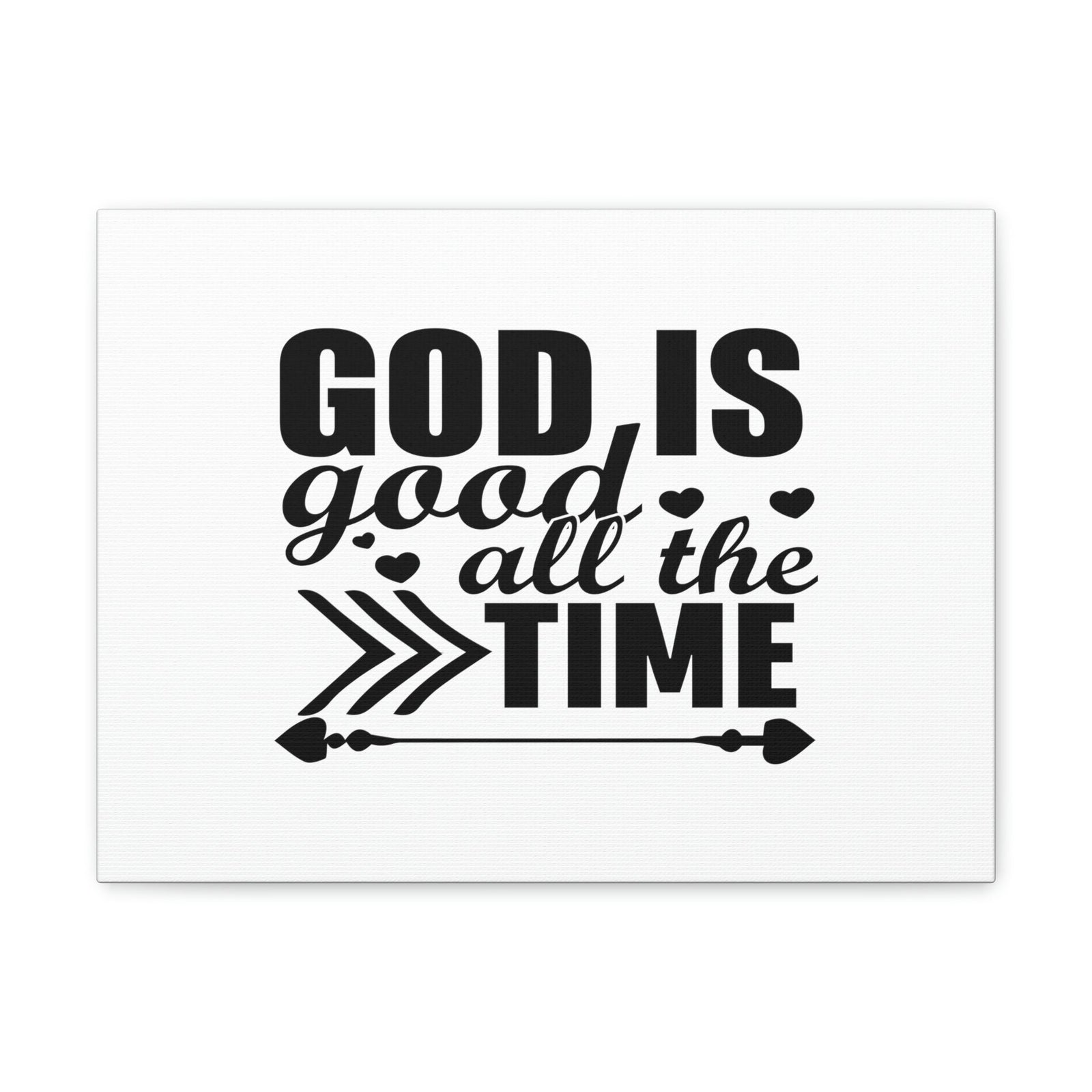 Scripture Walls God Is Good All The Time Psalm 107:1 Christian Wall Art Bible Verse Print Ready to Hang Unframed-Express Your Love Gifts