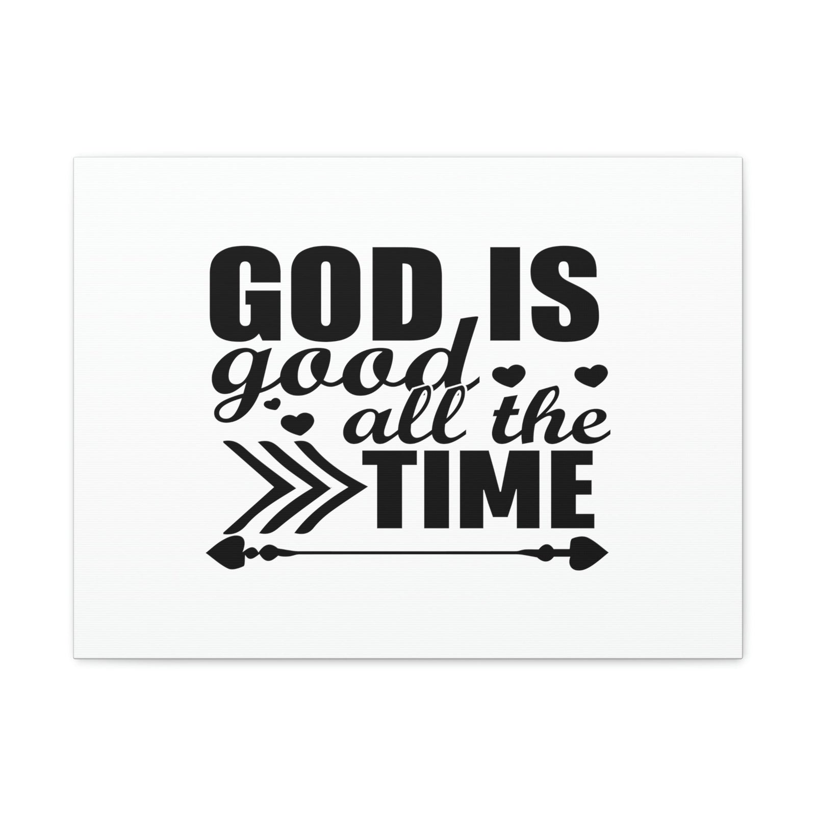 Scripture Walls God Is Good All The Time Psalm 107:1 Christian Wall Art Bible Verse Print Ready to Hang Unframed-Express Your Love Gifts