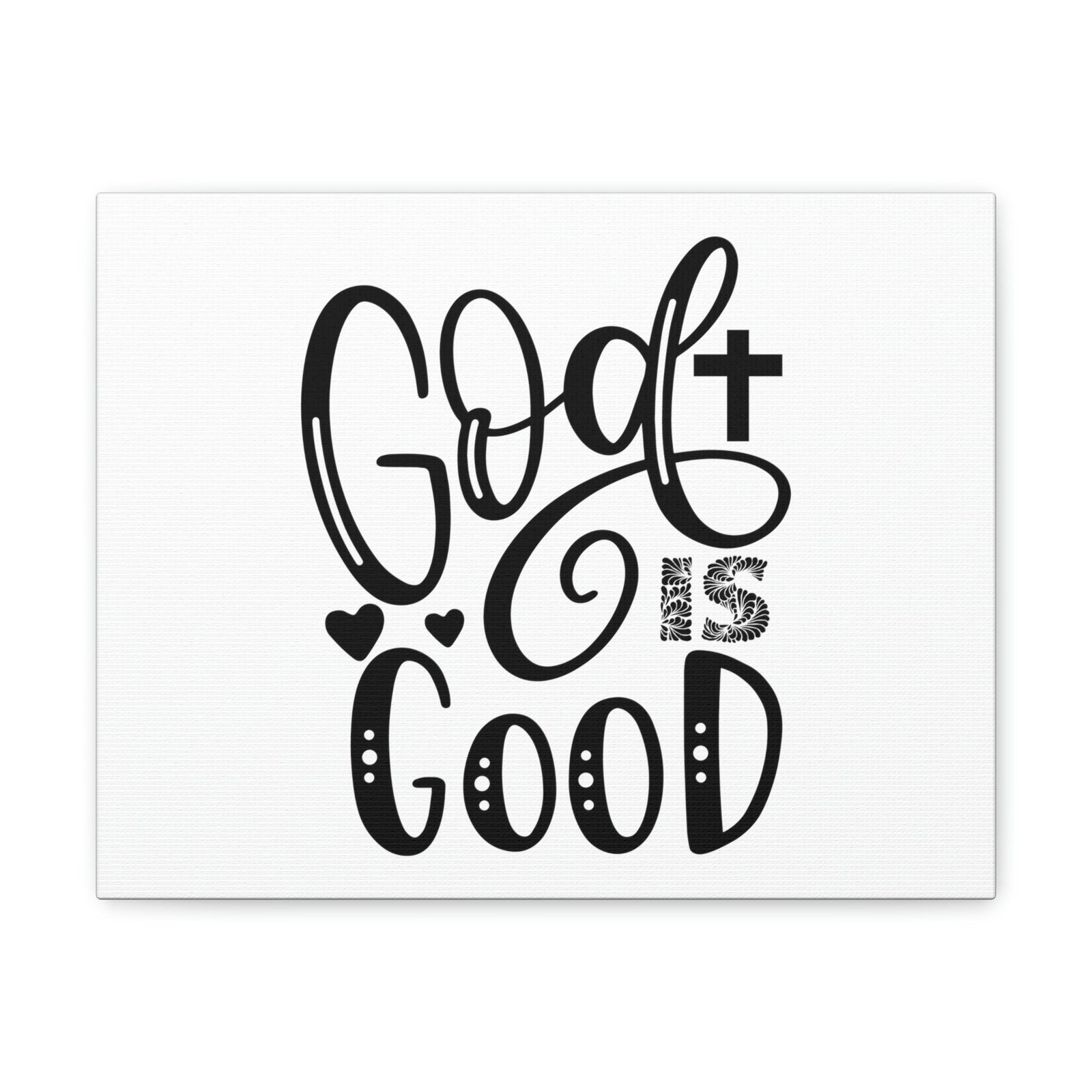 Scripture Walls God Is Good Psalm 103:8 Christian Wall Art Print Ready to Hang Unframed-Express Your Love Gifts