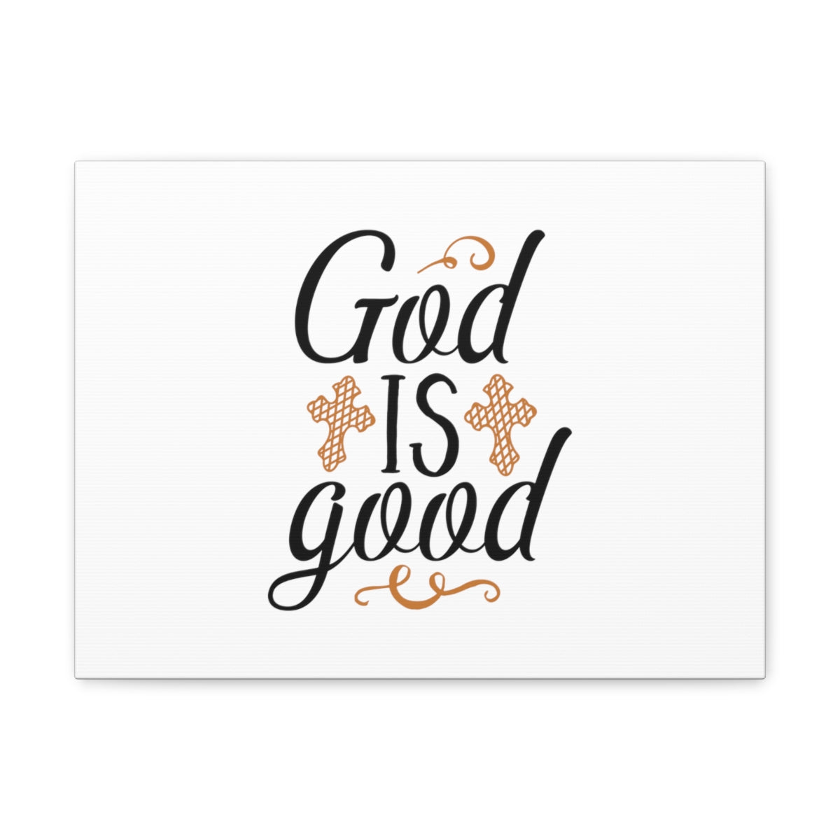 Scripture Walls God Is Good Psalm 103:8 Cross Christian Wall Art Bible Verse Print Ready to Hang Unframed-Express Your Love Gifts