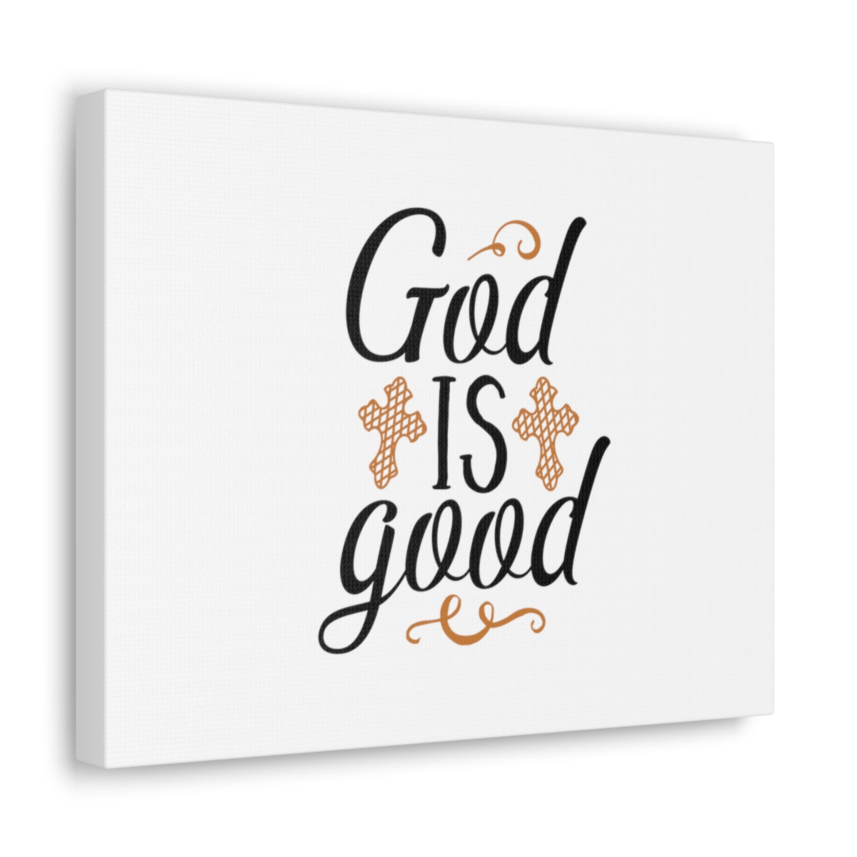 Scripture Walls God Is Good Psalm 103:8 Cross Christian Wall Art Bible Verse Print Ready to Hang Unframed-Express Your Love Gifts