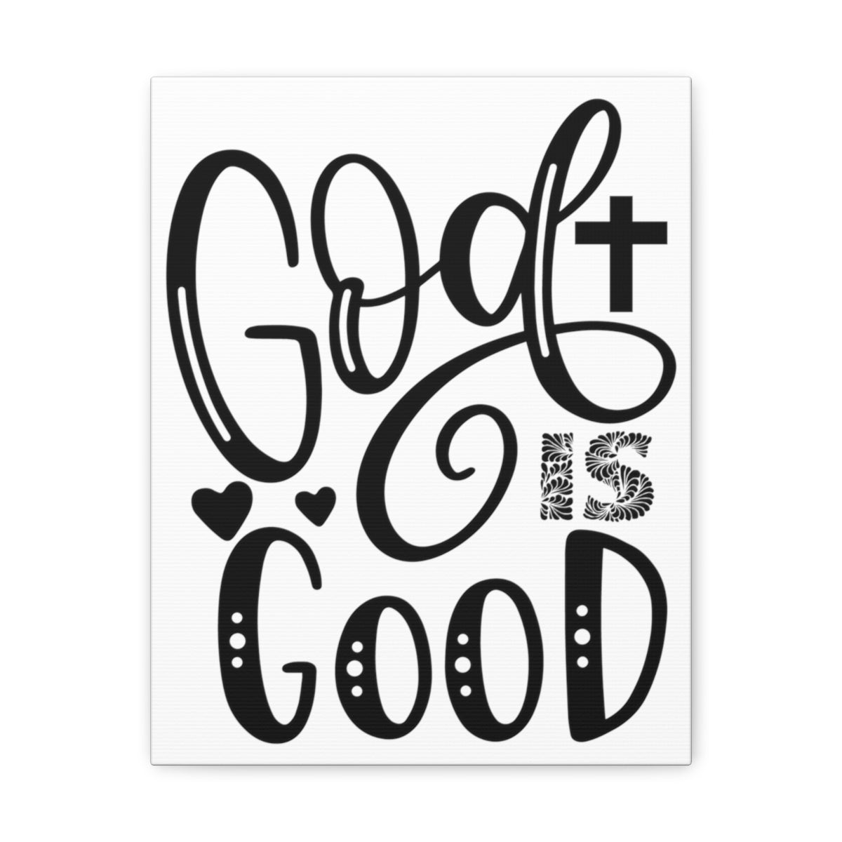Scripture Walls God Is Good Psalm 34:8 Christian Wall Art Print Ready to Hang Unframed-Express Your Love Gifts