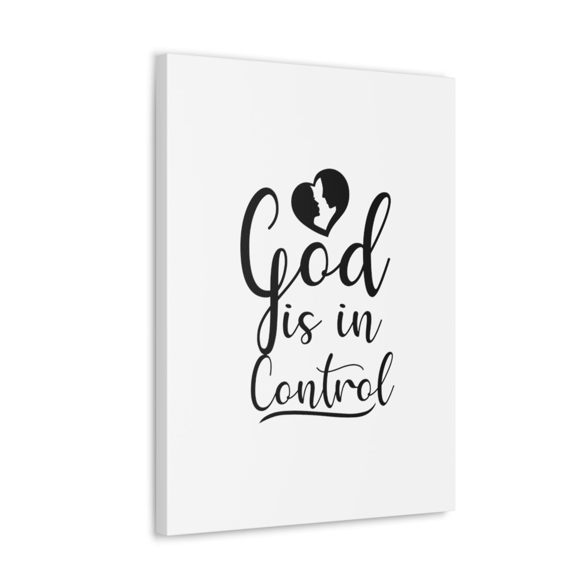 Scripture Walls God Is In Control Romans 8:38 Christian Wall Art Bible Verse Print Ready to Hang Unframed-Express Your Love Gifts