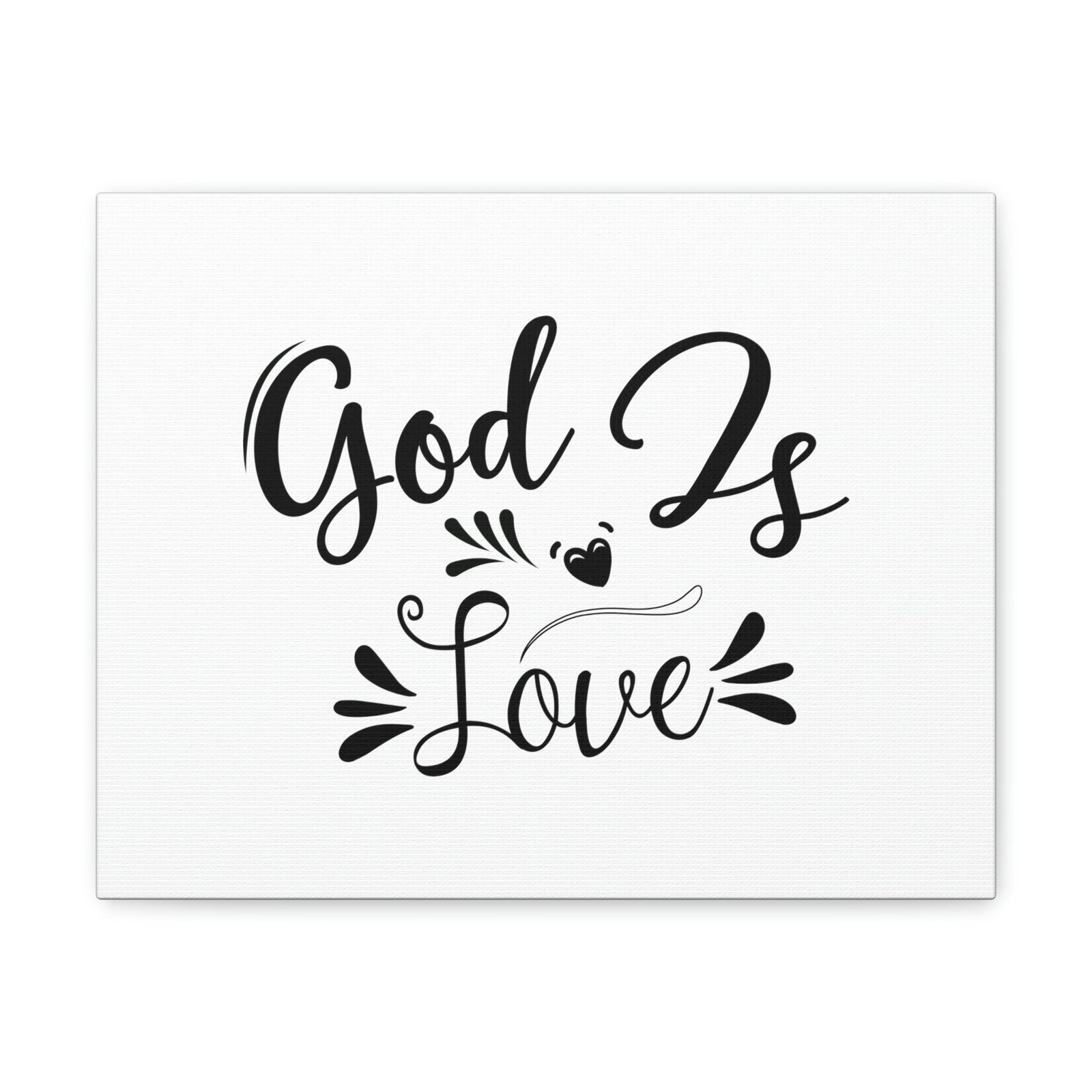Scripture Walls God Is Love 1 John 4:8 Beating Heart Christian Wall Art Bible Verse Print Ready to Hang Unframed-Express Your Love Gifts