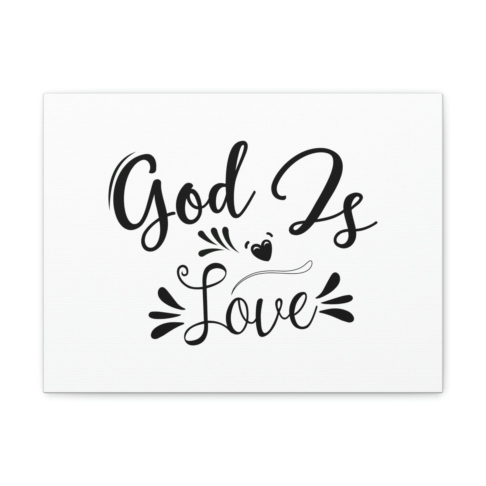 Scripture Walls God Is Love 1 John 4:8 Beating Heart Christian Wall Art Bible Verse Print Ready to Hang Unframed-Express Your Love Gifts