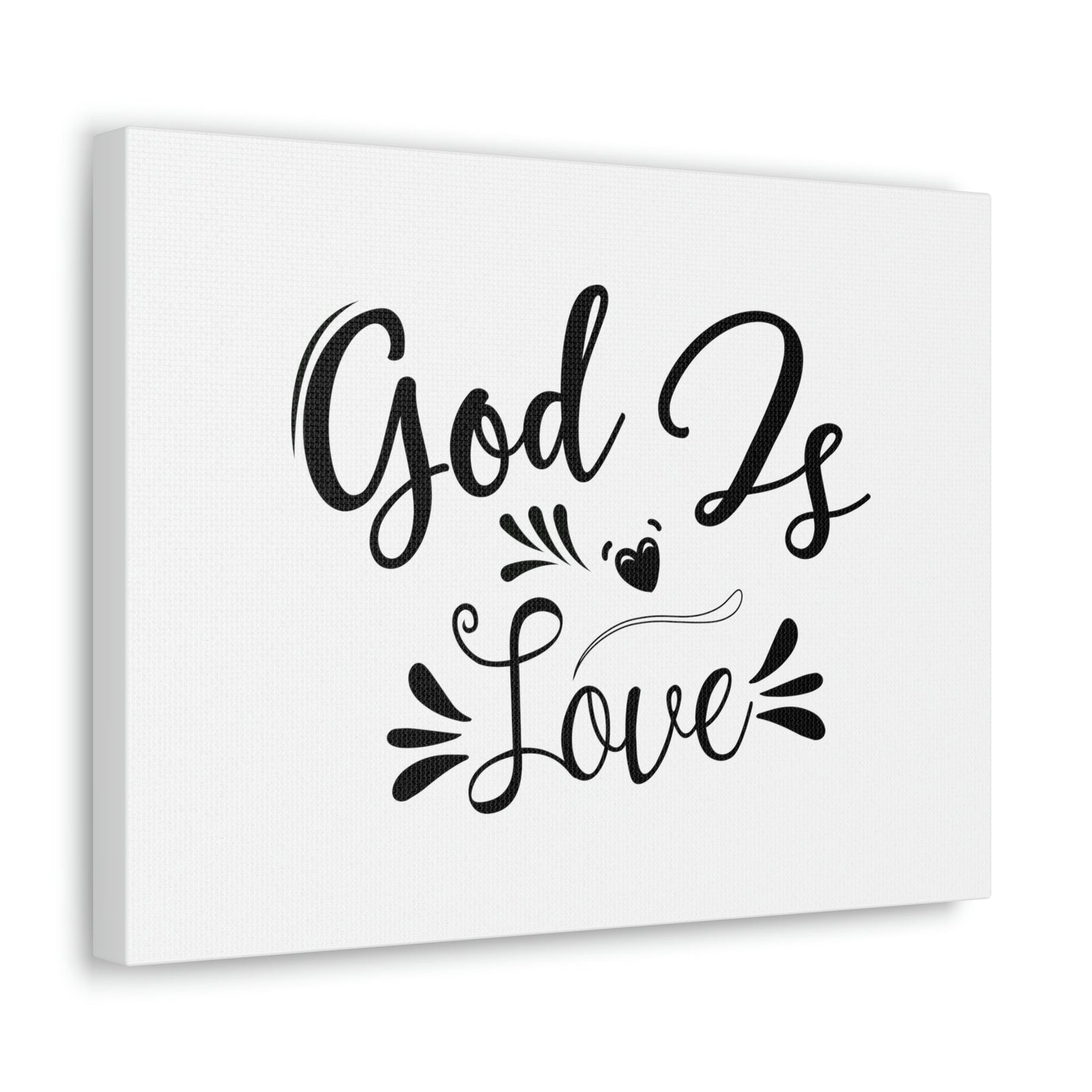 Scripture Walls God Is Love 1 John 4:8 Beating Heart Christian Wall Art Bible Verse Print Ready to Hang Unframed-Express Your Love Gifts