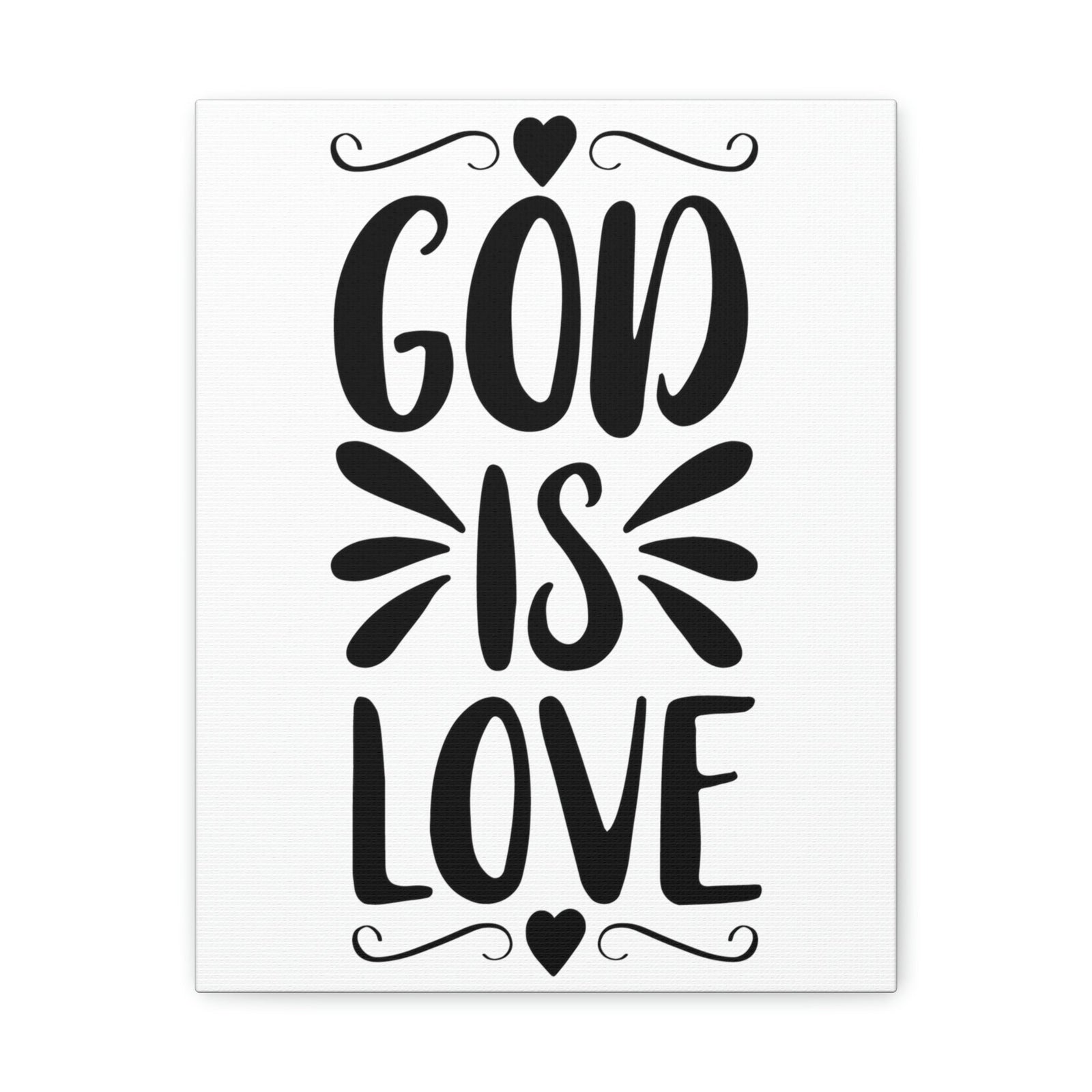 Scripture Walls God Is Love John 15:12 Christian Wall Art Print Ready to Hang Unframed-Express Your Love Gifts