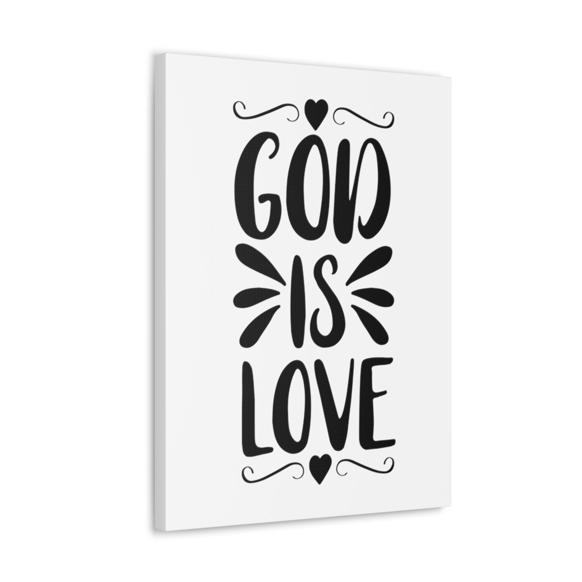 Scripture Walls God Is Love LAMENTATIONS 3:22-23 Christian Wall Art Print Ready to Hang Unframed-Express Your Love Gifts
