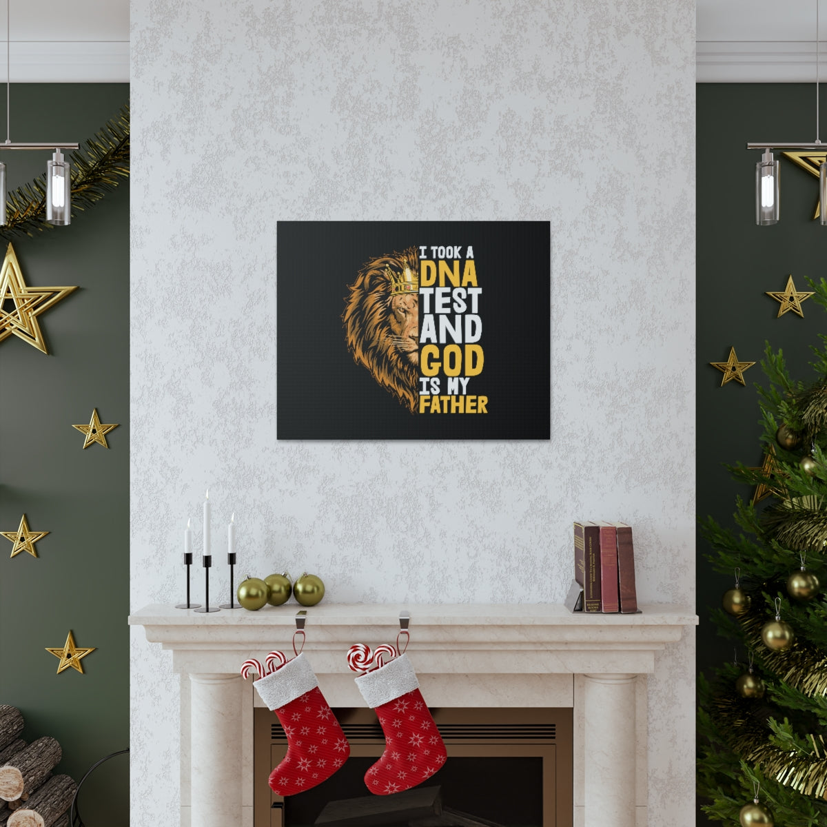 Scripture Walls God Is My Father 1 Corinthians 8:6 Christian Wall Art Bible Verse Print Ready to Hang Unframed-Express Your Love Gifts