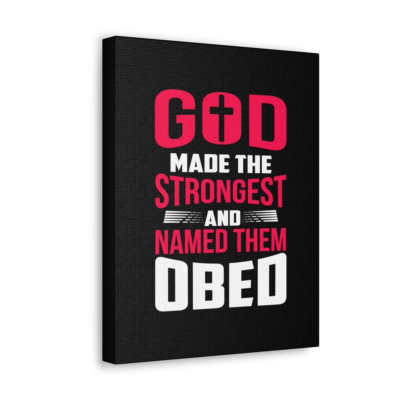 Scripture Walls God Made The Strongest Philippians 4:13 Christian Wall Art Bible Verse Print Ready to Hang Unframed-Express Your Love Gifts
