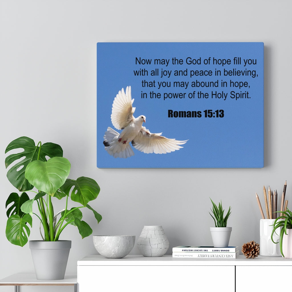 Scripture Walls God of Hope Romans 15:13 Christian Wall Art Print Ready to Hang Unframed-Express Your Love Gifts