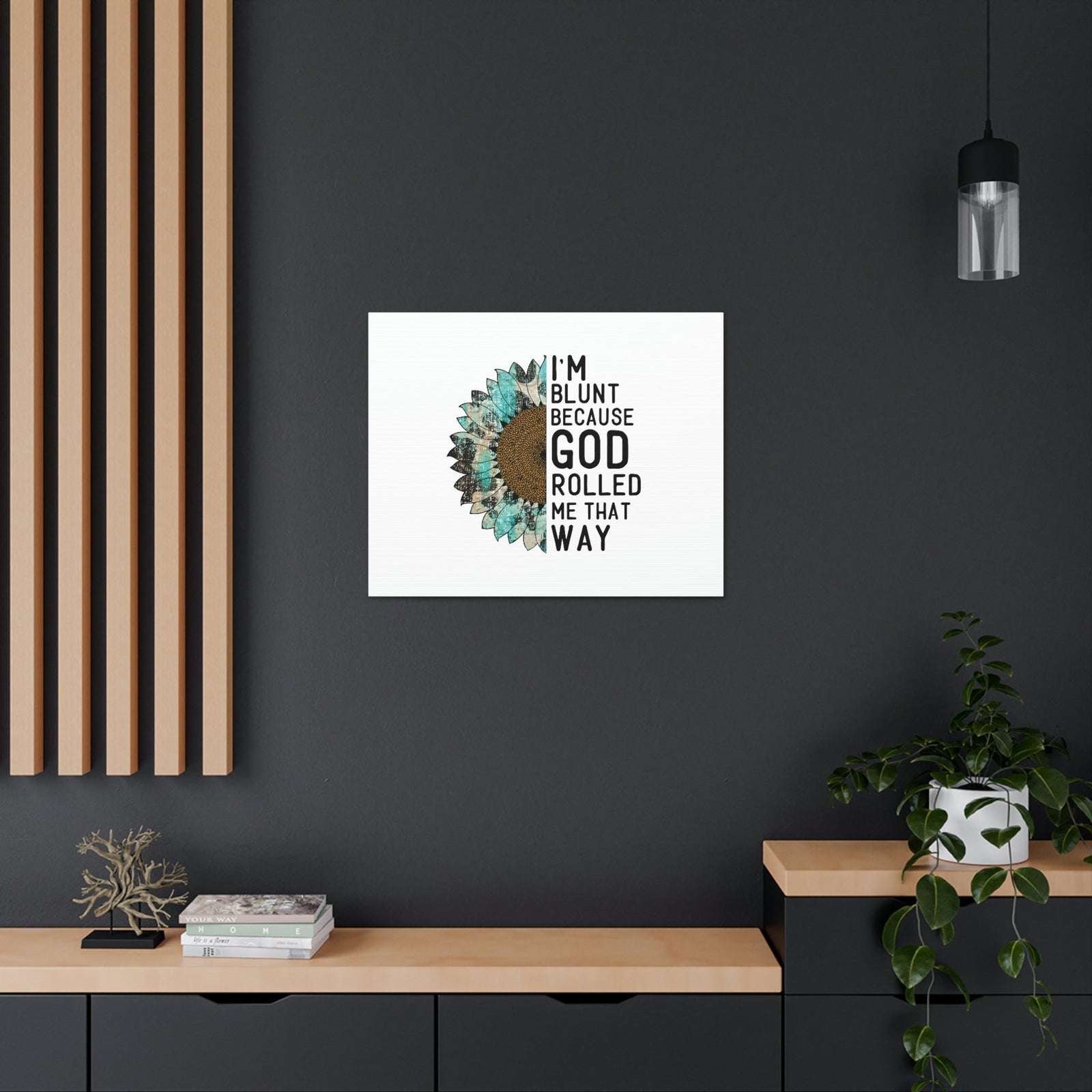 Scripture Walls God Rolled Me That Way 1 Corinthians 11:2 Christian Wall Art Bible Verse Print Ready to Hang Unframed-Express Your Love Gifts