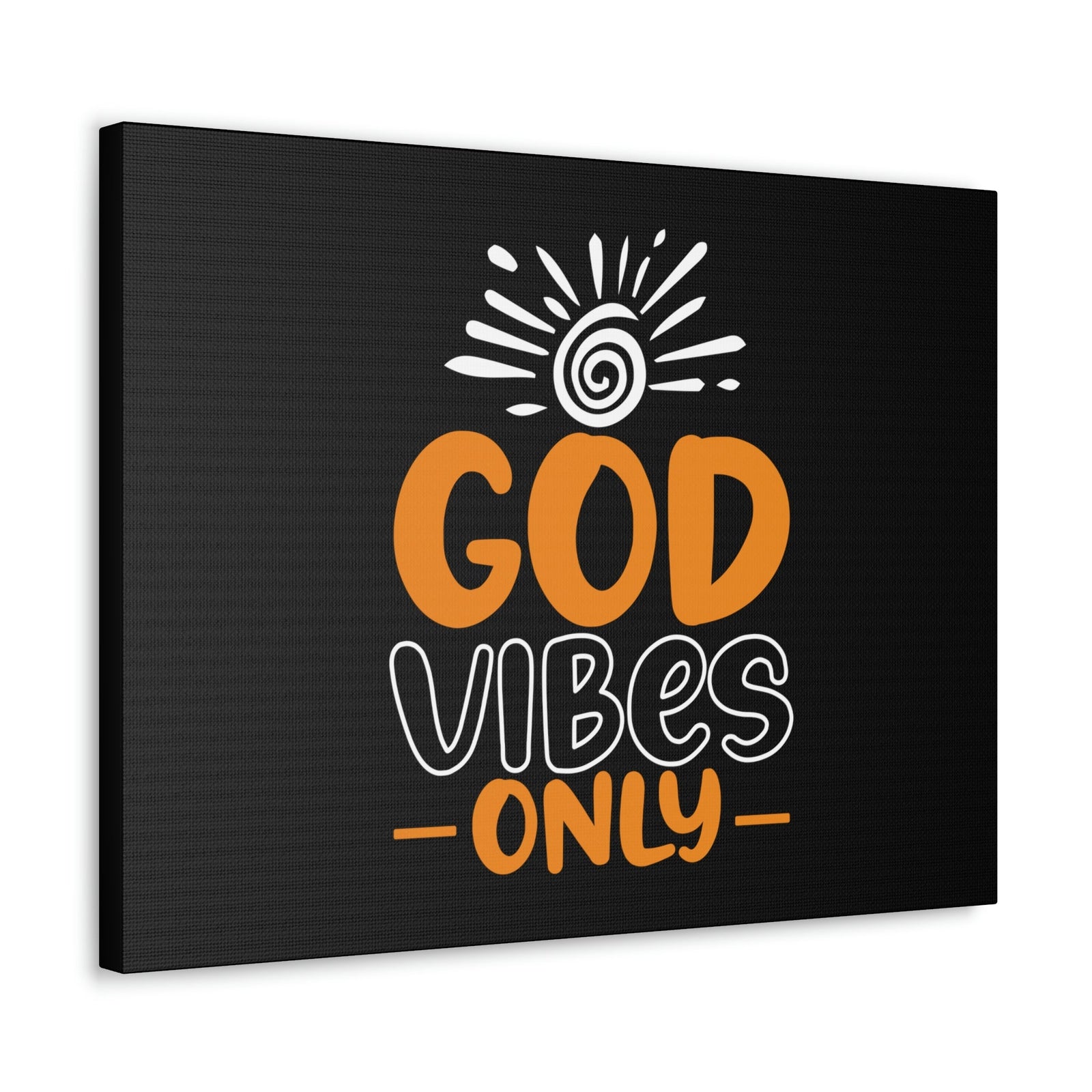 Scripture Walls God Vibes Only John 14:27 White Sun Christian Wall Art Bible Verse Print Ready to Hang Unframed-Express Your Love Gifts