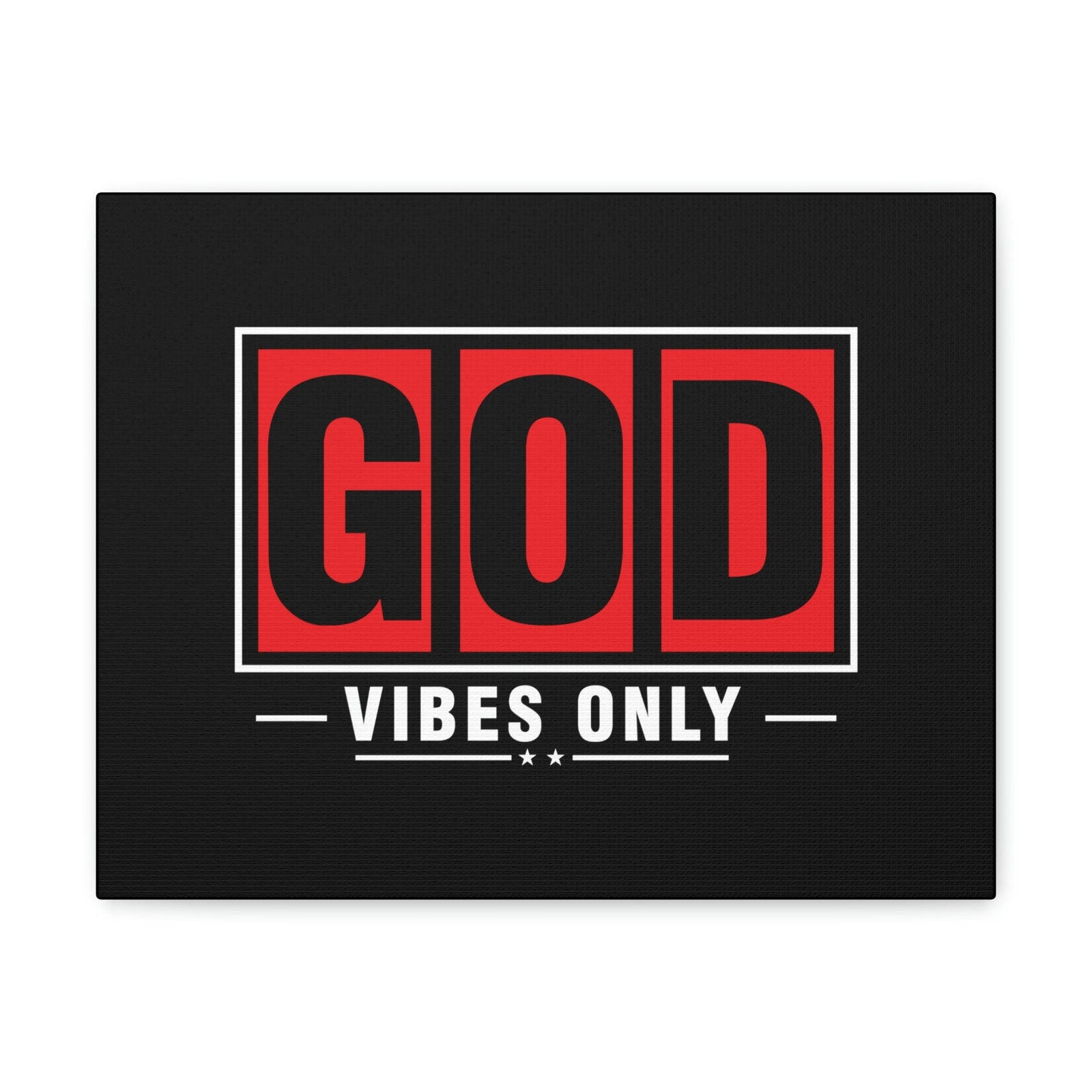 Scripture Walls God Vibes Only Romans 15:13 Red Christian Wall Art Bible Verse Print Ready to Hang Unframed-Express Your Love Gifts