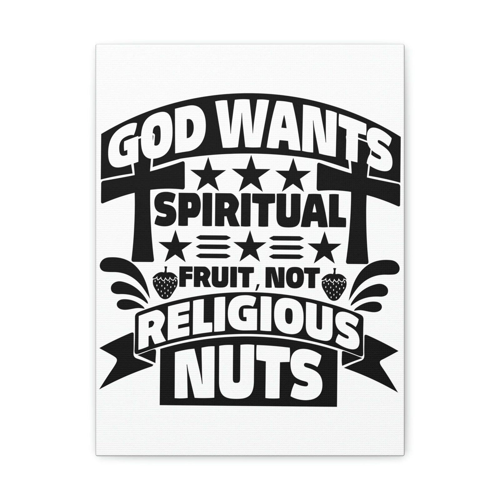 Scripture Walls God Wants Spiritual Fruit Galatians 5:22-23 Christian Wall Art Bible Verse Print Ready to Hang Unframed-Express Your Love Gifts