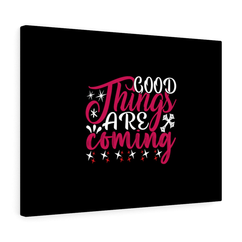 Scripture Walls Good Things Are Coming Stars Bible Verse Canvas Christian Wall Art Ready to Hang Unframed-Express Your Love Gifts